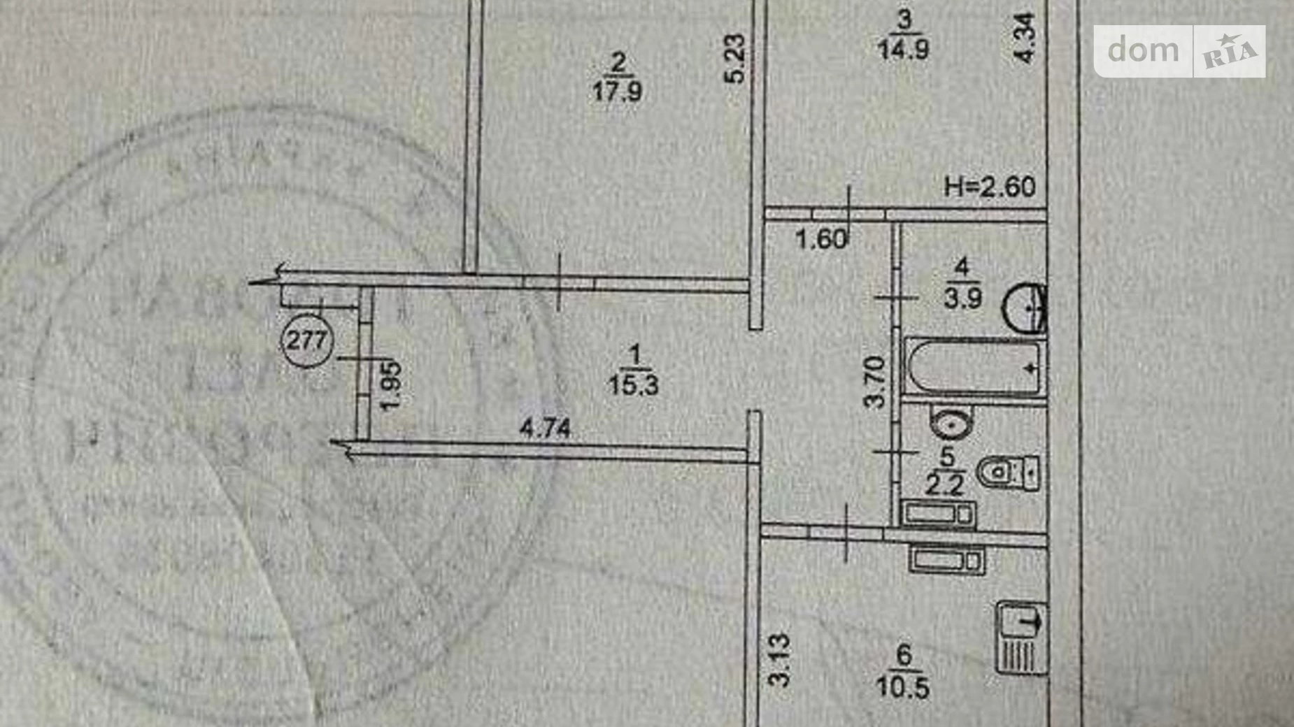 Продается 2-комнатная квартира 67 кв. м в Киеве, ул. Софии Русовой, 7А