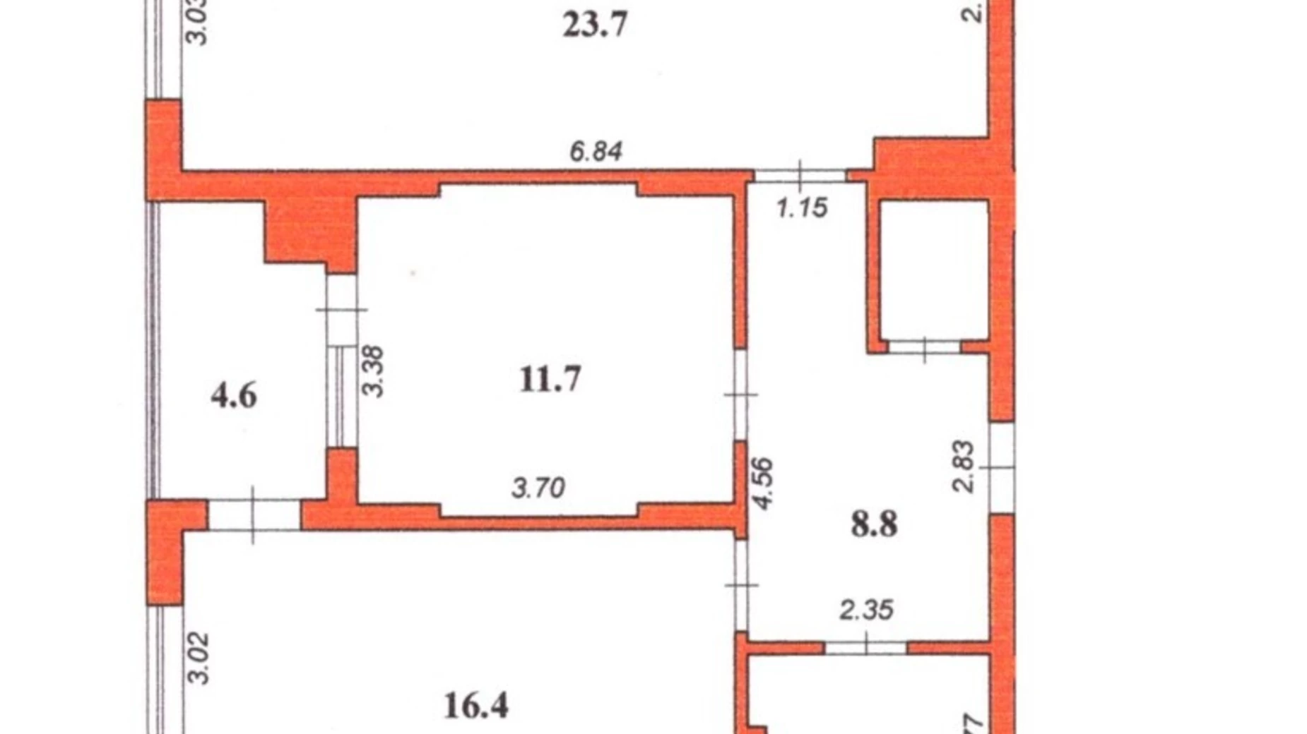 Продается 2-комнатная квартира 71 кв. м в Львове, ул. Тернопольская, 42