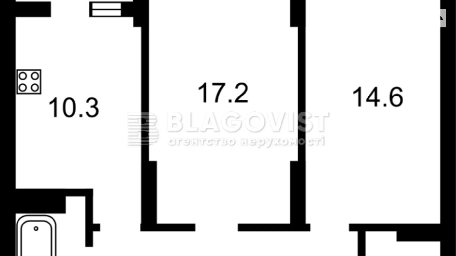 Продается 2-комнатная квартира 54 кв. м в Киеве, ул. Юрия Кондратюка, 1 - фото 4