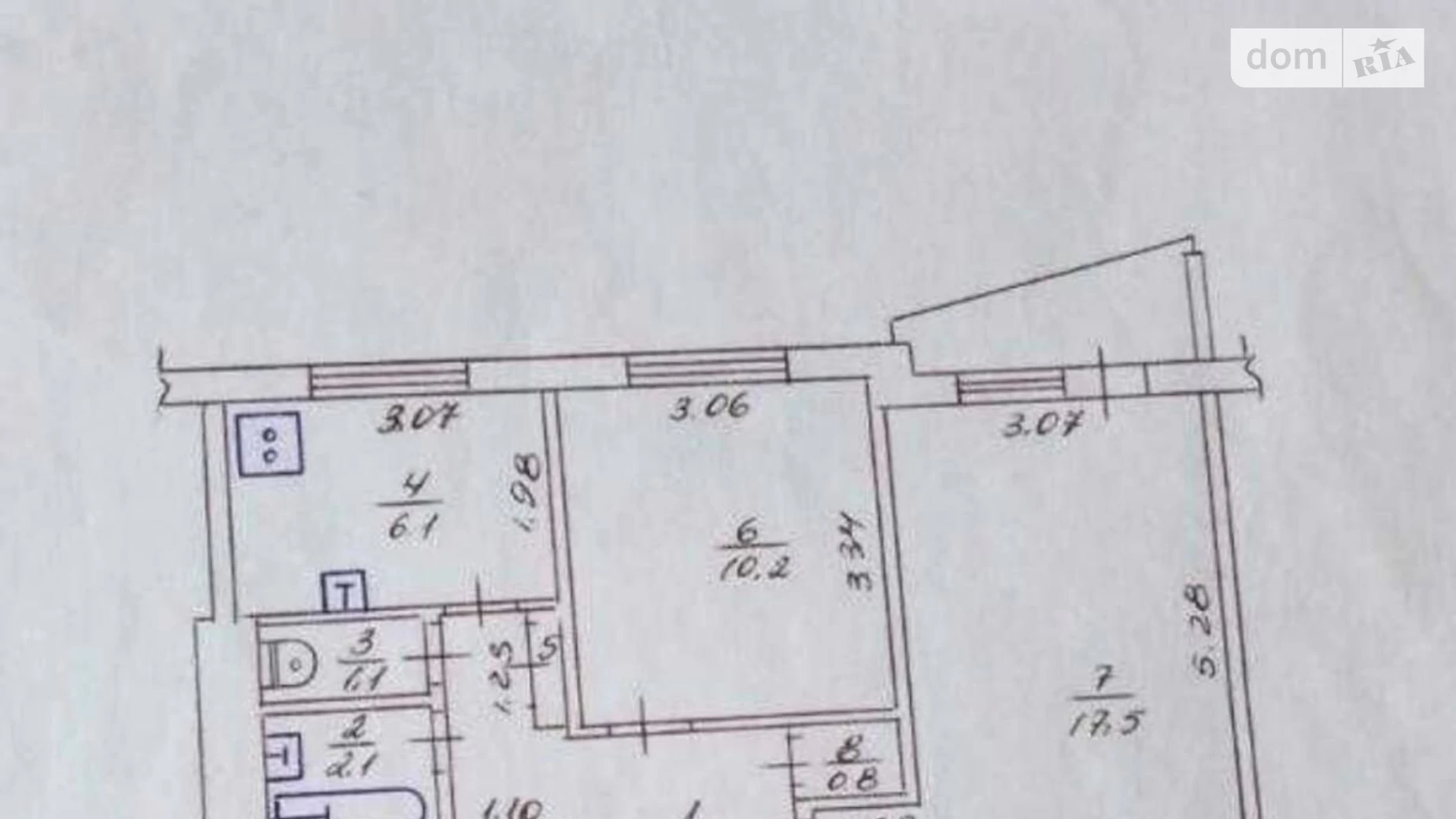 Продается 2-комнатная квартира 47 кв. м в Харькове, ул. Академика Павлова, 134/16 - фото 5