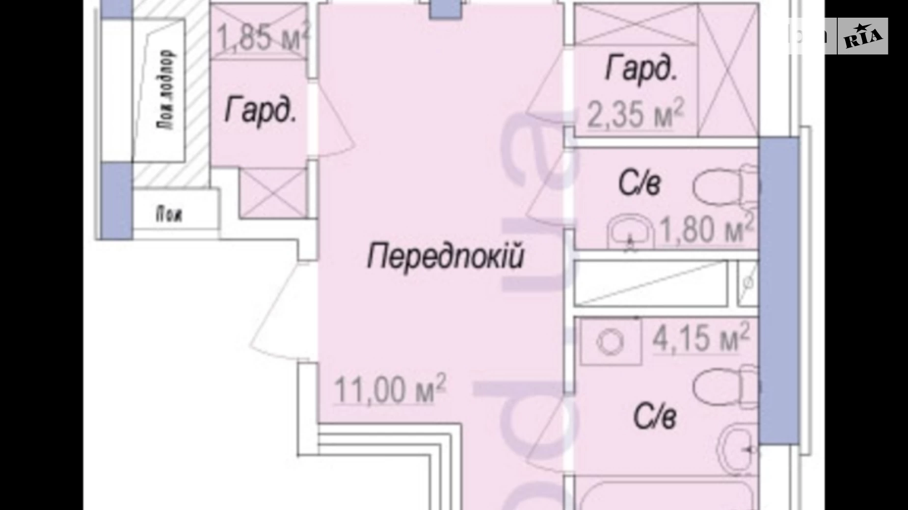 Продается 2-комнатная квартира 74.65 кв. м в Одессе, ул. Героев Крут