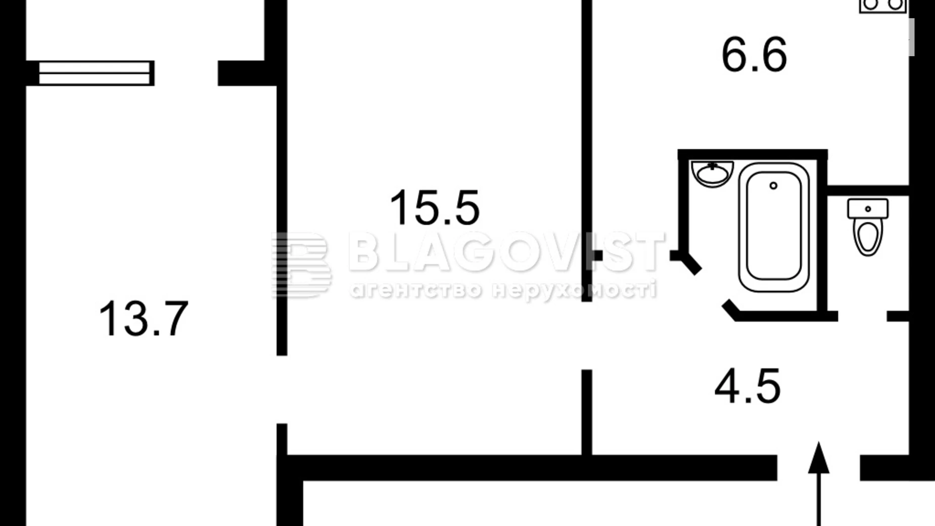 Продается 2-комнатная квартира 45 кв. м в Киеве, просп. Берестейский(Победы), 20 - фото 3