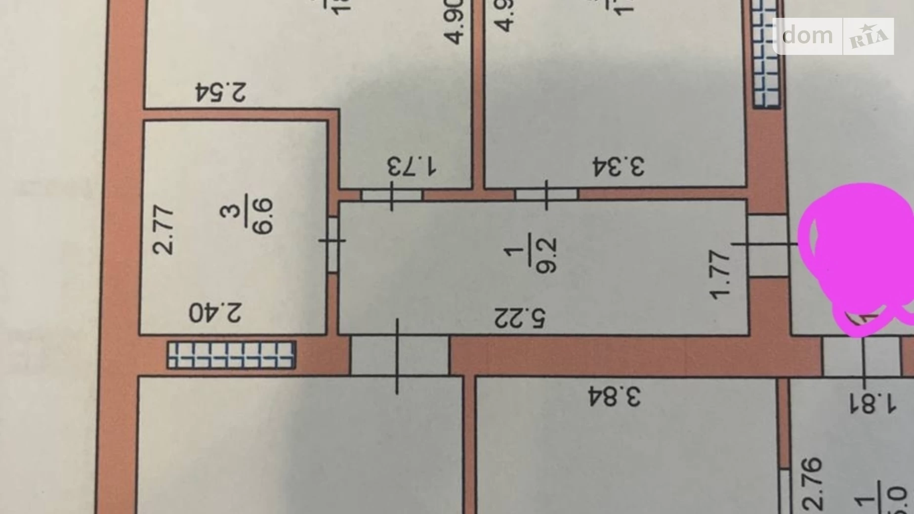 Продается 2-комнатная квартира 67 кв. м в Черноморске, ул. Парусная