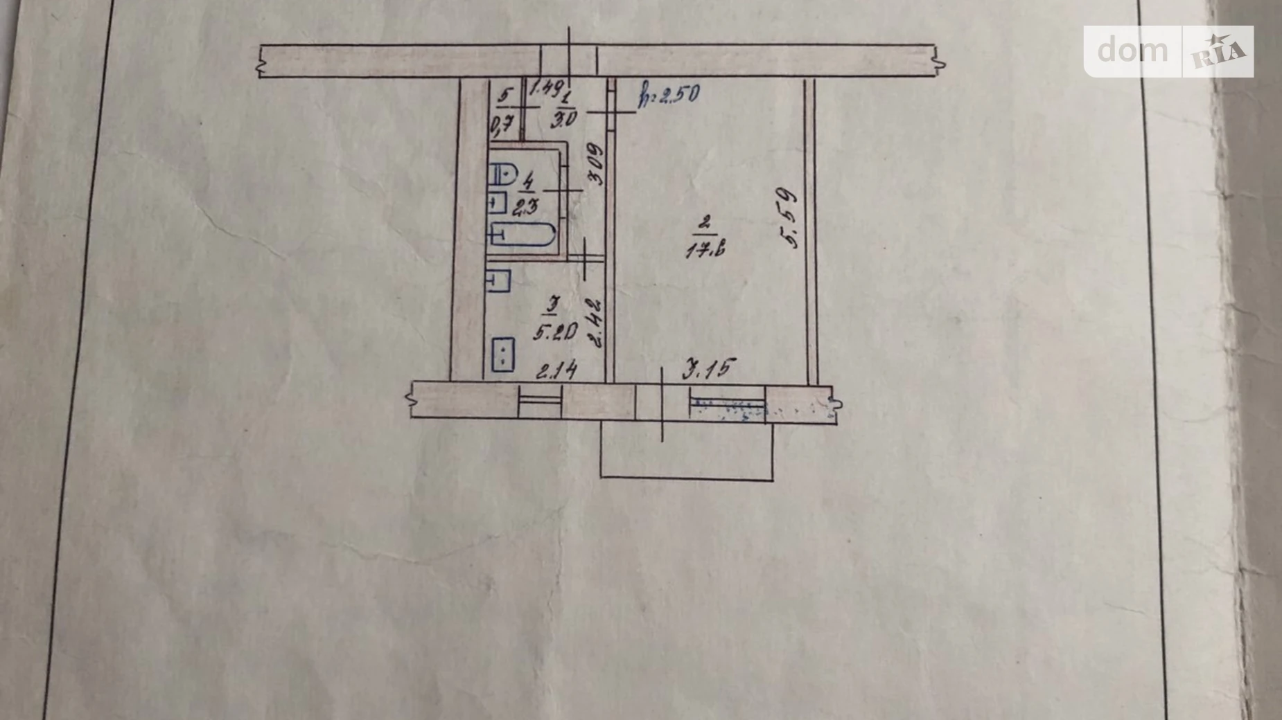 Продается 1-комнатная квартира 29.8 кв. м в Хмельницком, просп. Мира, 60/2 - фото 3