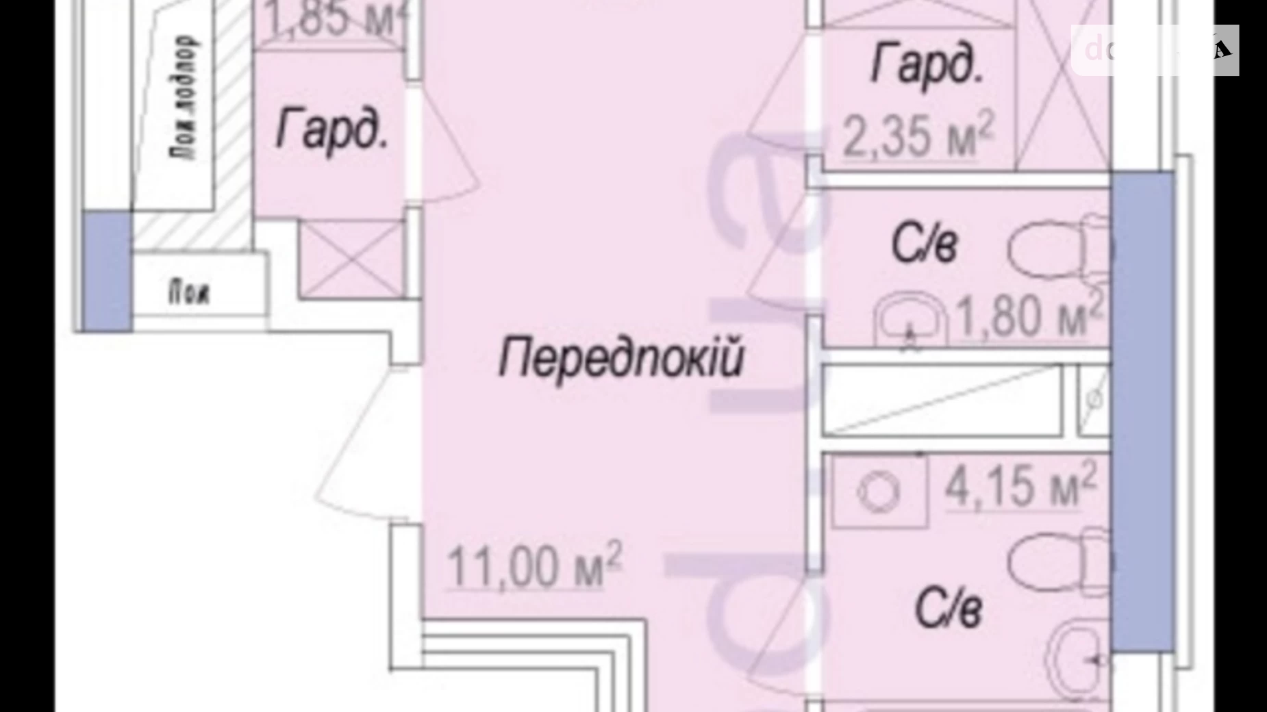 Продается 2-комнатная квартира 74.65 кв. м в Одессе, ул. Героев Крут