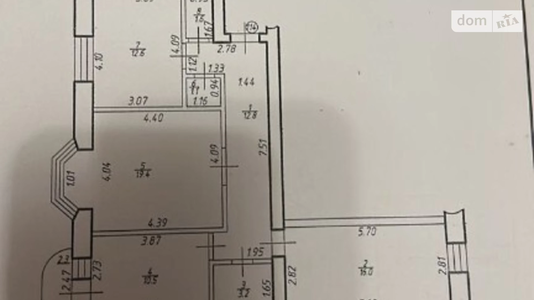 Продается 3-комнатная квартира 78 кв. м в Ивано-Франковске, ул. Независимости, 146 - фото 2