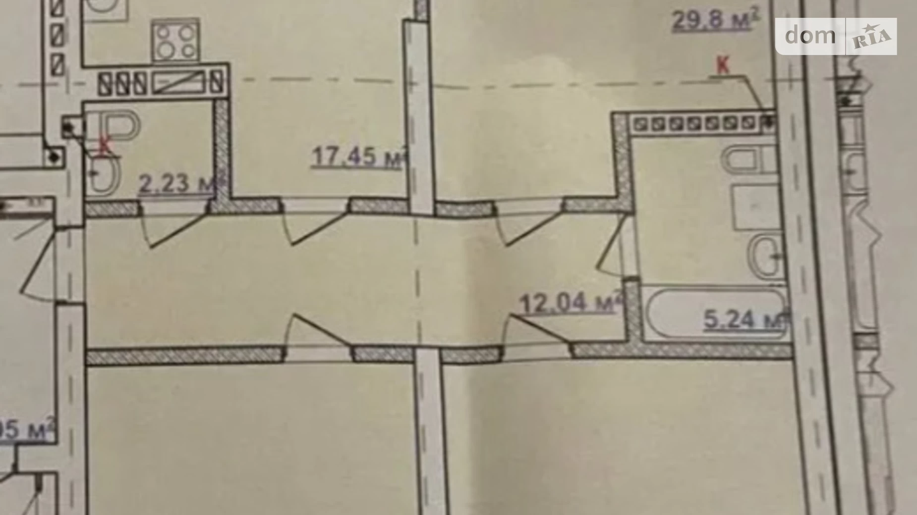 Продается 3-комнатная квартира 120 кв. м в Харькове, ул. Динамовская, 1 - фото 4