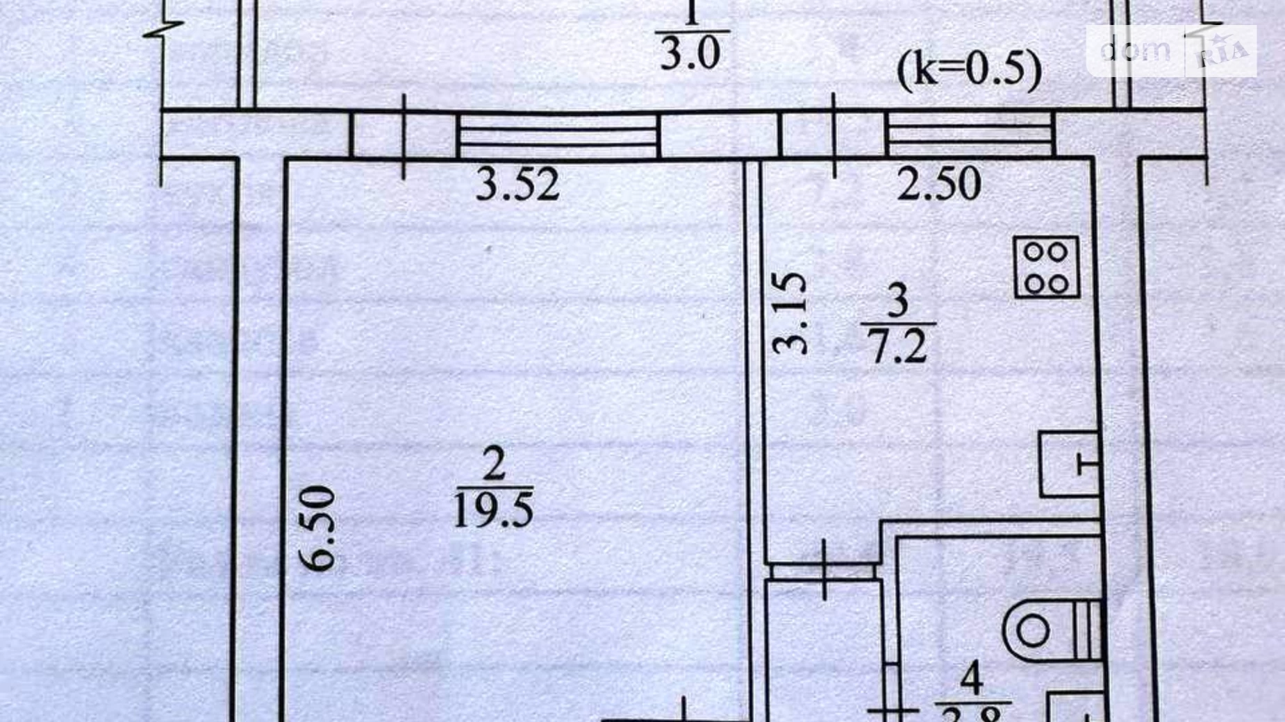 Продается 1-комнатная квартира 40.5 кв. м в Днепре, пер. Софии Крушельницкой, 2 - фото 4