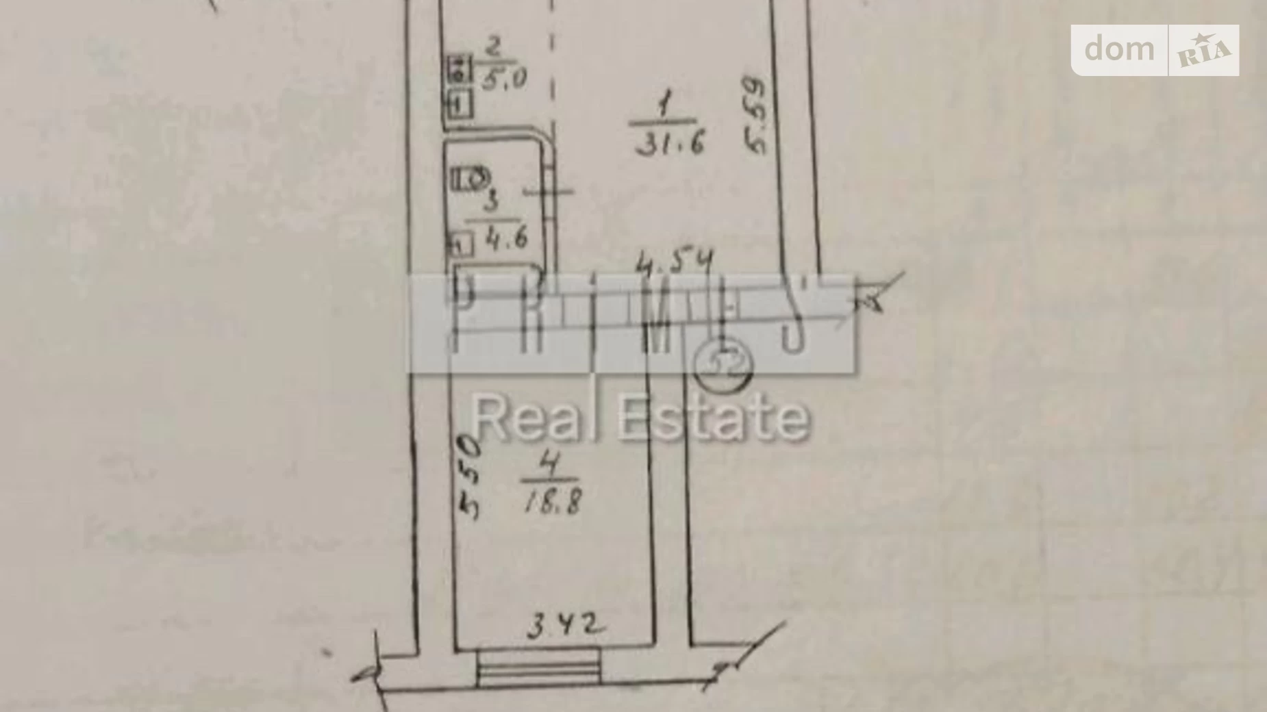 Продается 2-комнатная квартира 60 кв. м в Киеве, ул. Институтская, 18 - фото 4