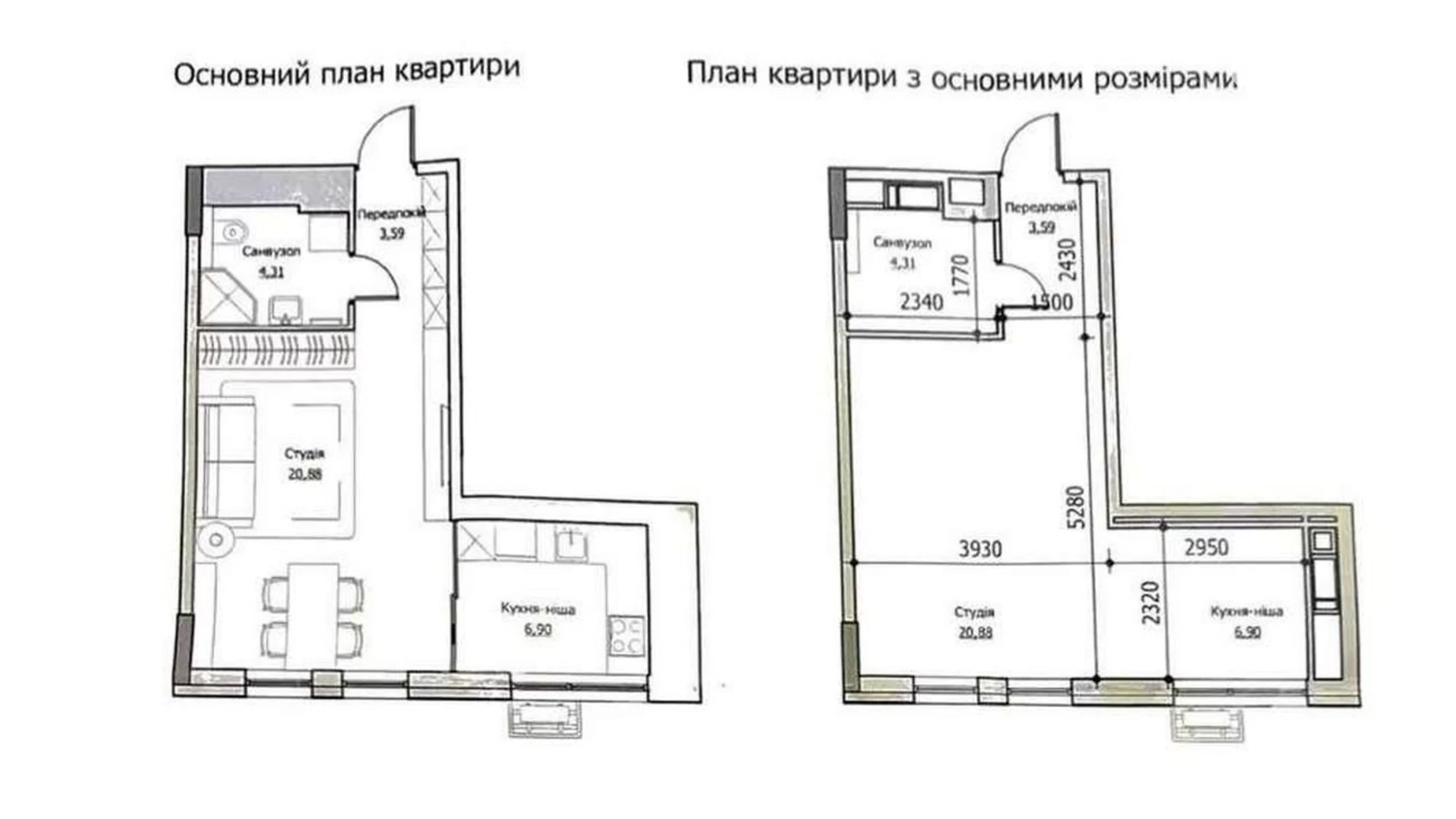 Продается 1-комнатная квартира 35 кв. м в Киеве, ул. Берковецкая, 6 - фото 4