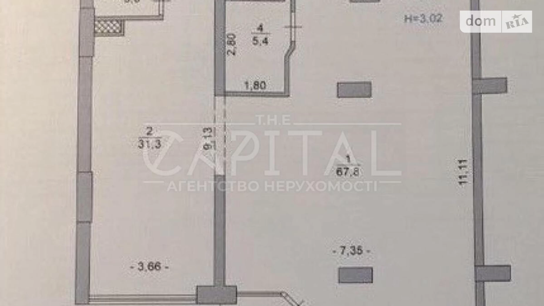 Продається 2-кімнатна квартира 109 кв. м у Києві, вул. Андрія Верхогляда(Драгомирова), 14А - фото 4