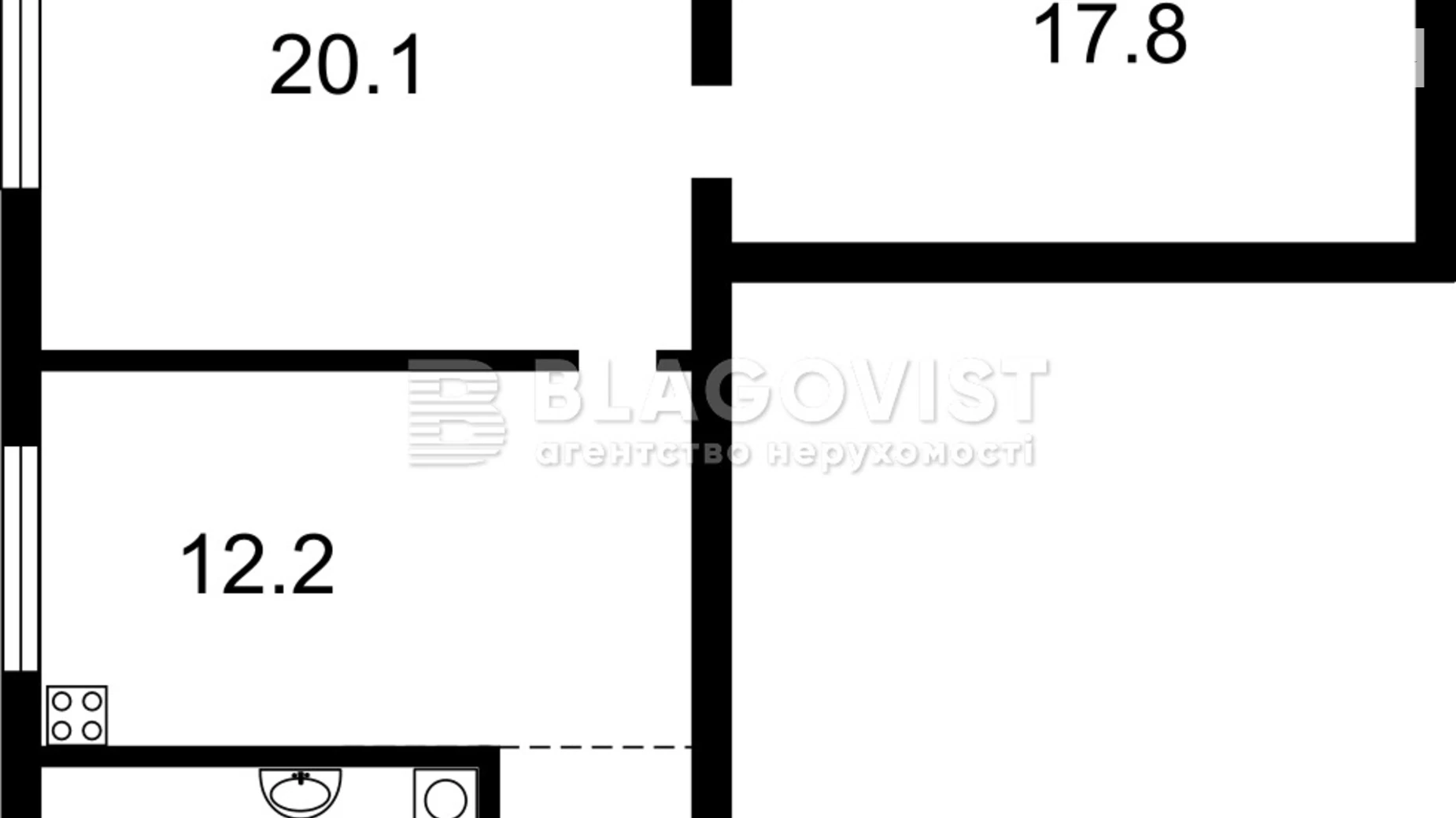 Продается 2-комнатная квартира 62 кв. м в Киеве, просп. Валерия Лобановского(Краснозвёздный), 5 - фото 4