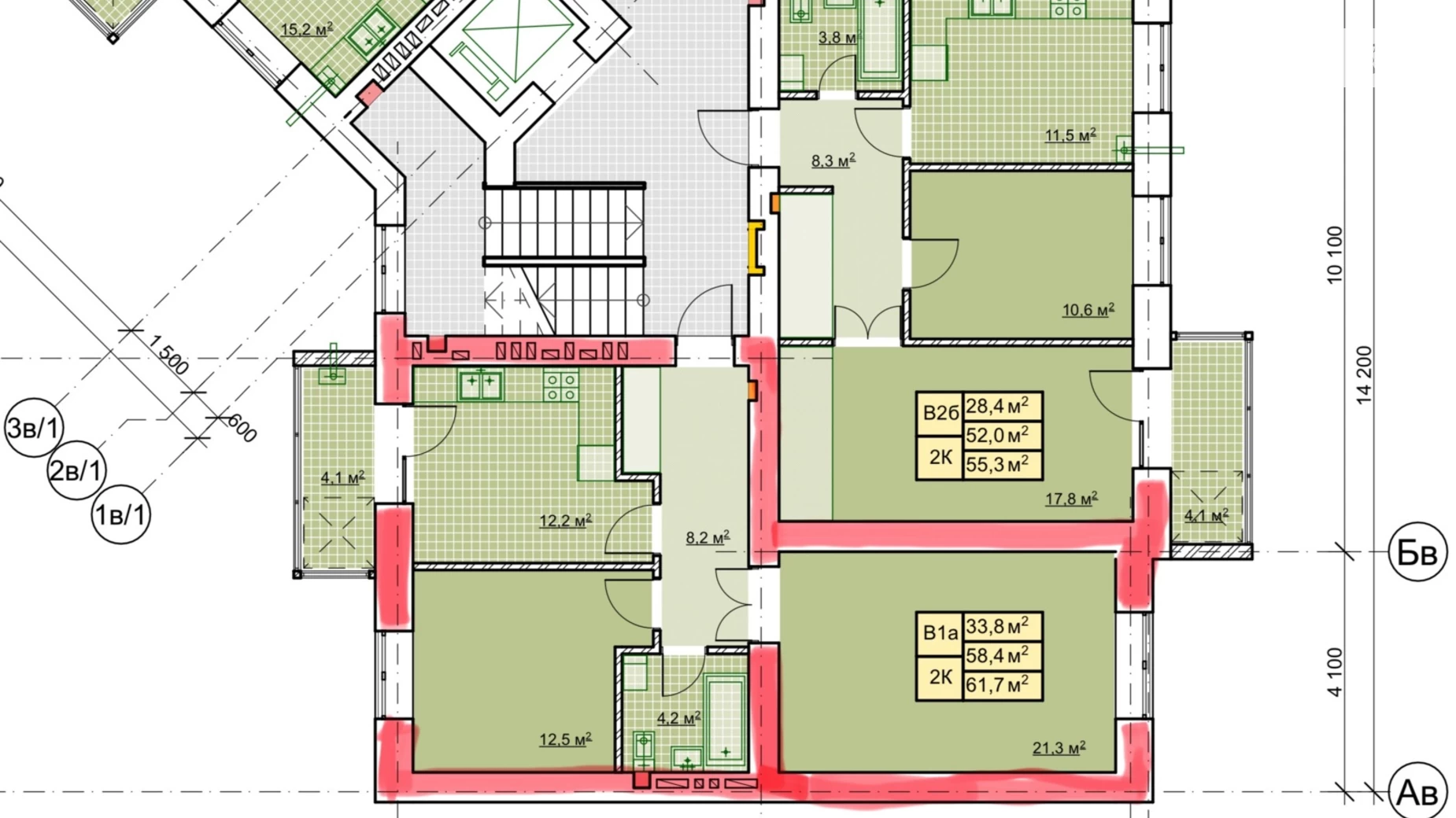 Продается 2-комнатная квартира 65 кв. м в Ивано-Франковске, ул. Приозерная - фото 2