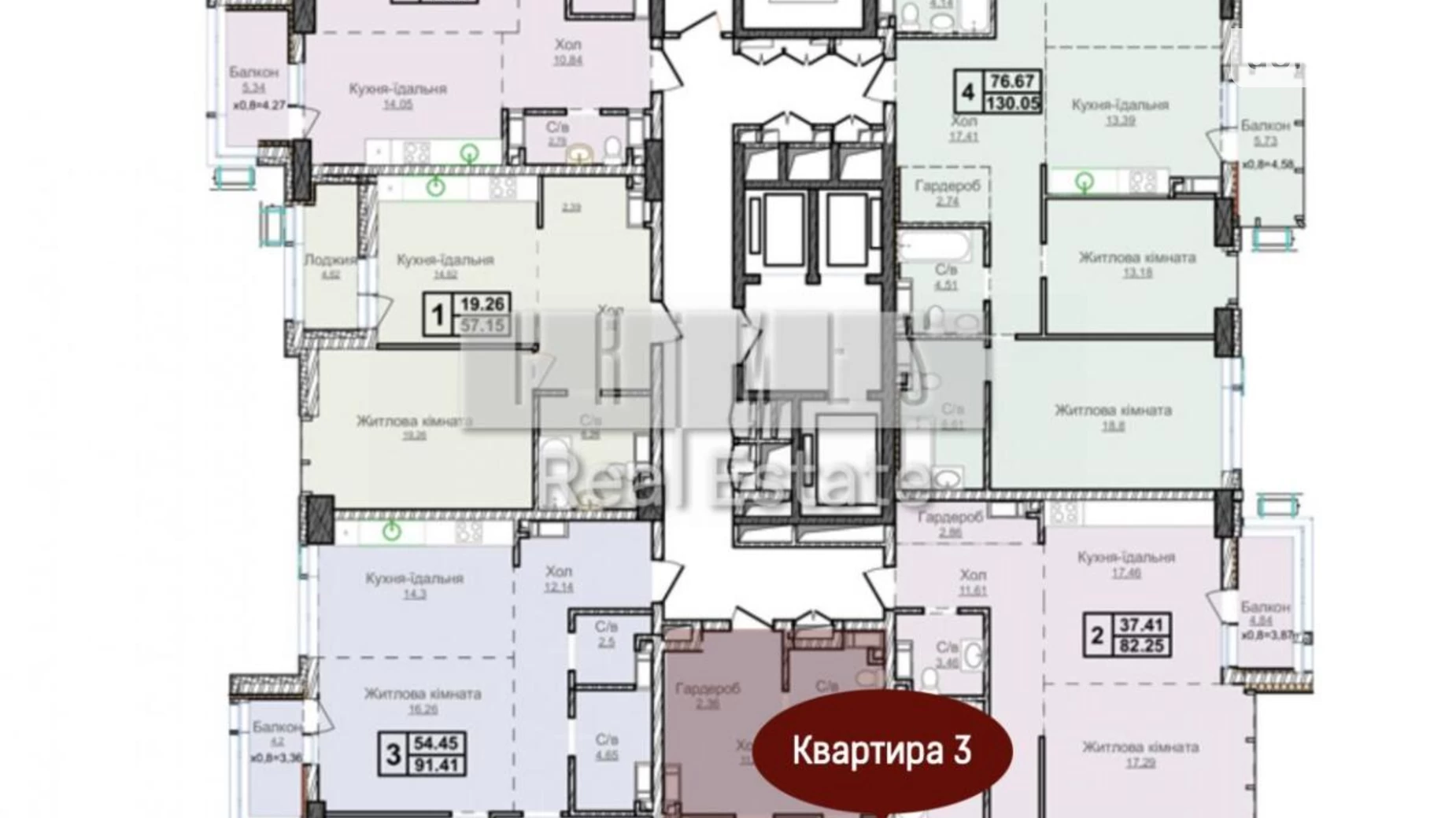 Продается 1-комнатная квартира 62 кв. м в Киеве, ул. Андрея Верхогляда(Драгомирова), 7 - фото 2