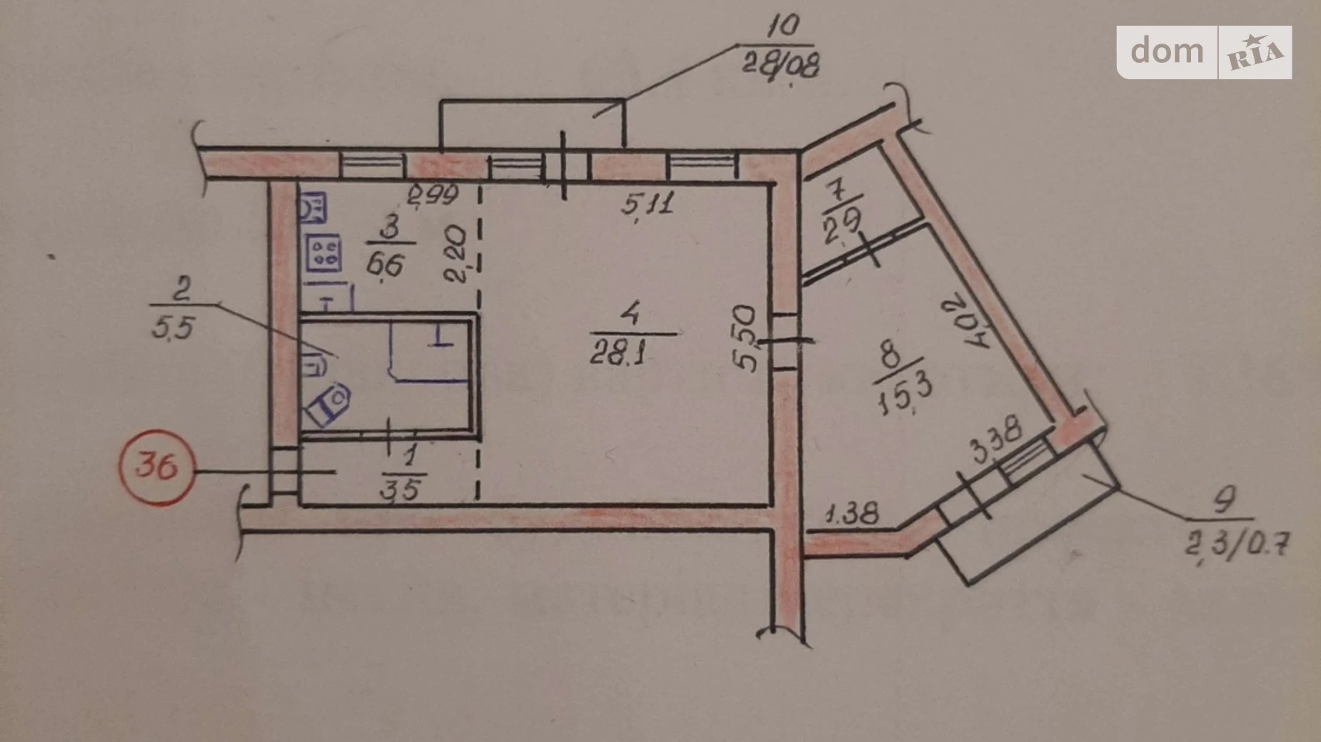 Продается 2-комнатная квартира 63.3 кв. м в Николаеве - фото 2