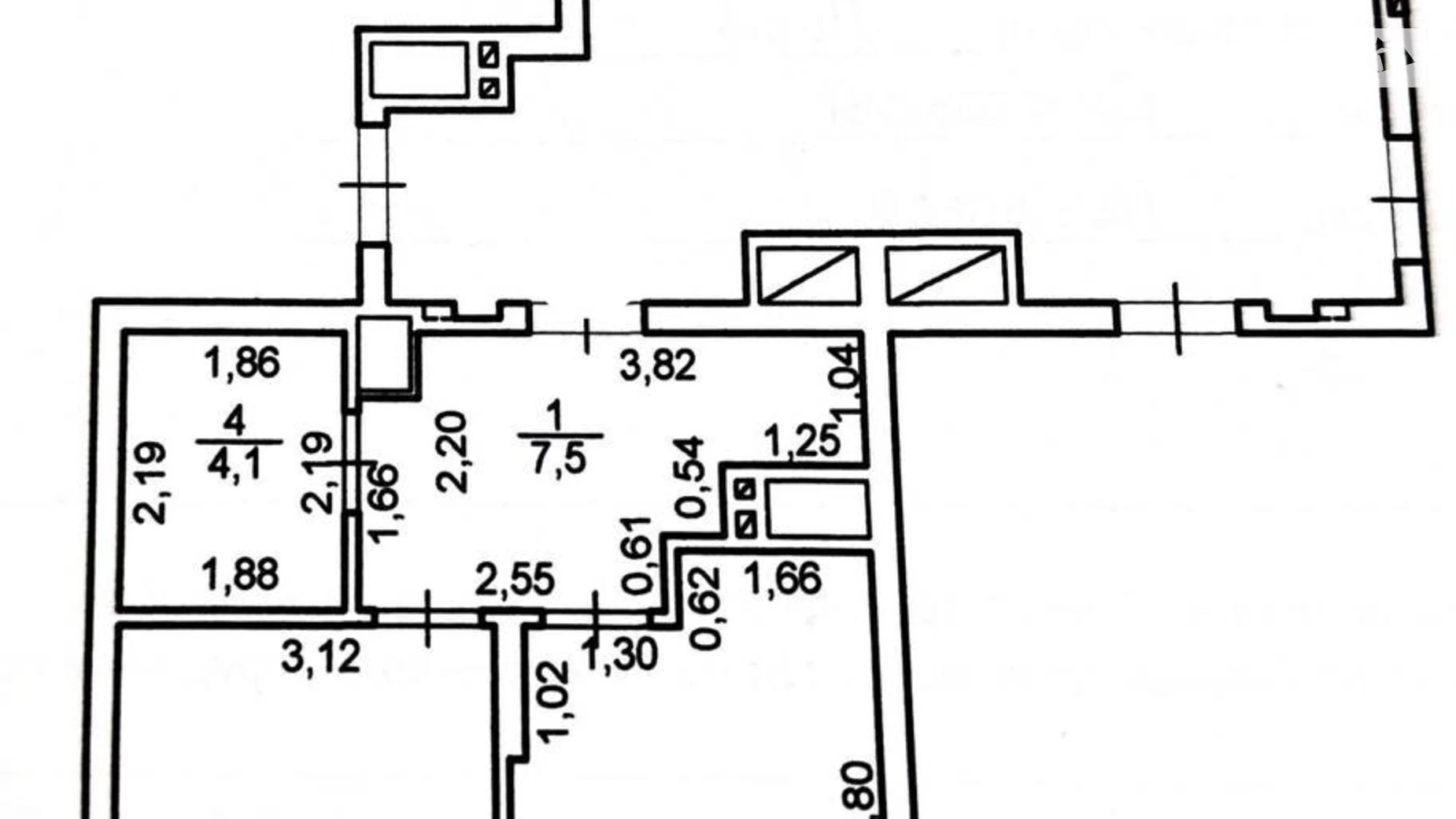 Продается 1-комнатная квартира 43.1 кв. м в Львове, ул. Миклеша Карла - фото 2