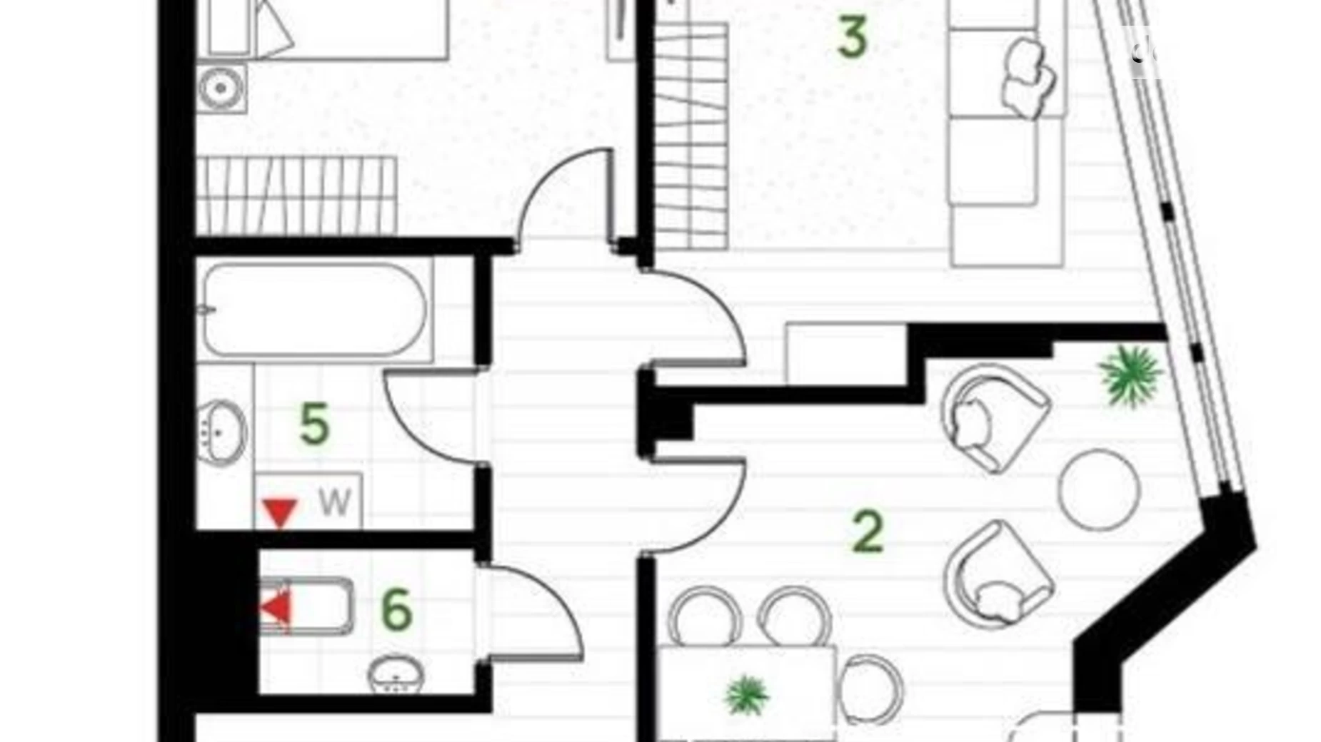 Продается 2-комнатная квартира 69.2 кв. м в Ивано-Франковске, ул. Героев Николаева(Сеченова)