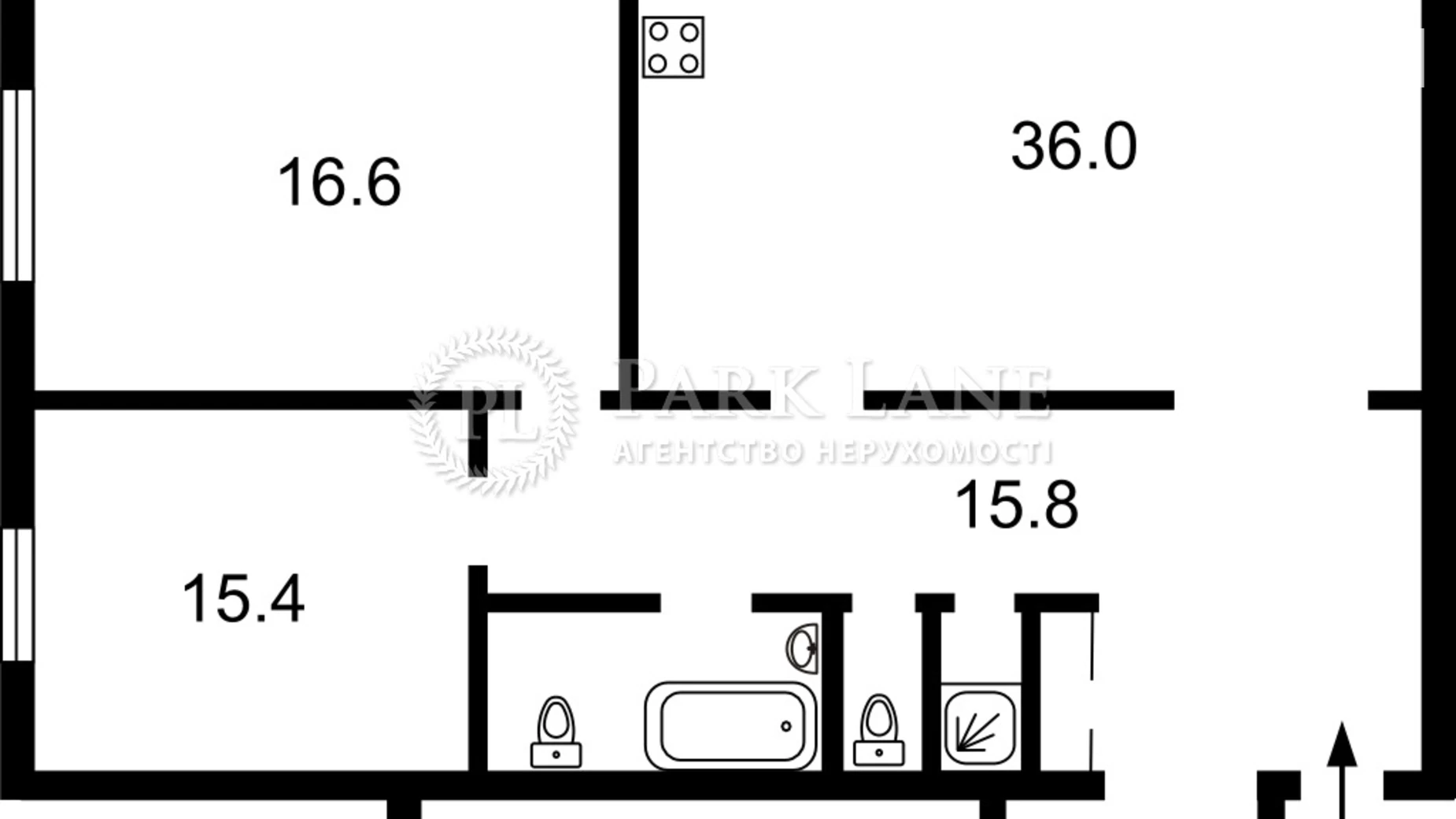 Продается 4-комнатная квартира 115 кв. м в Киеве, ул. Старонаводницкая, 8А