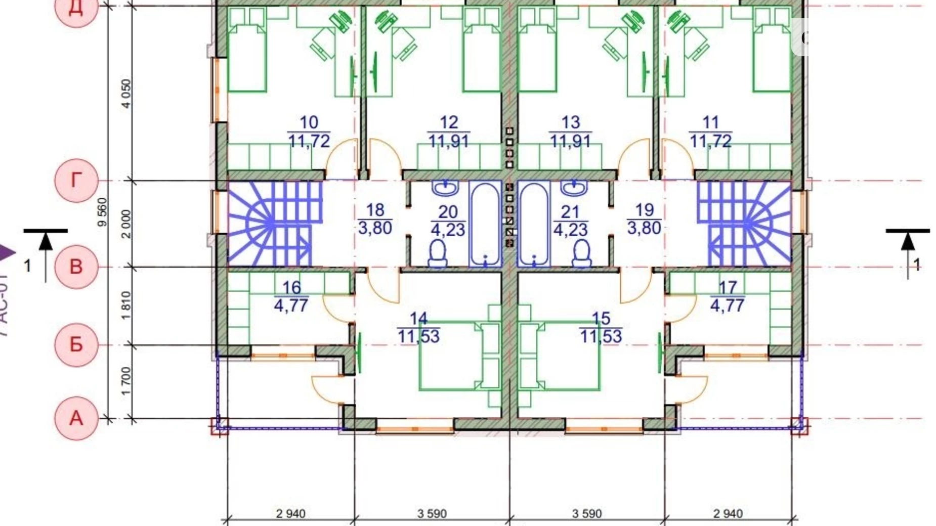 Продается часть дома 110 кв. м с участком, цена: 79000 $ - фото 2