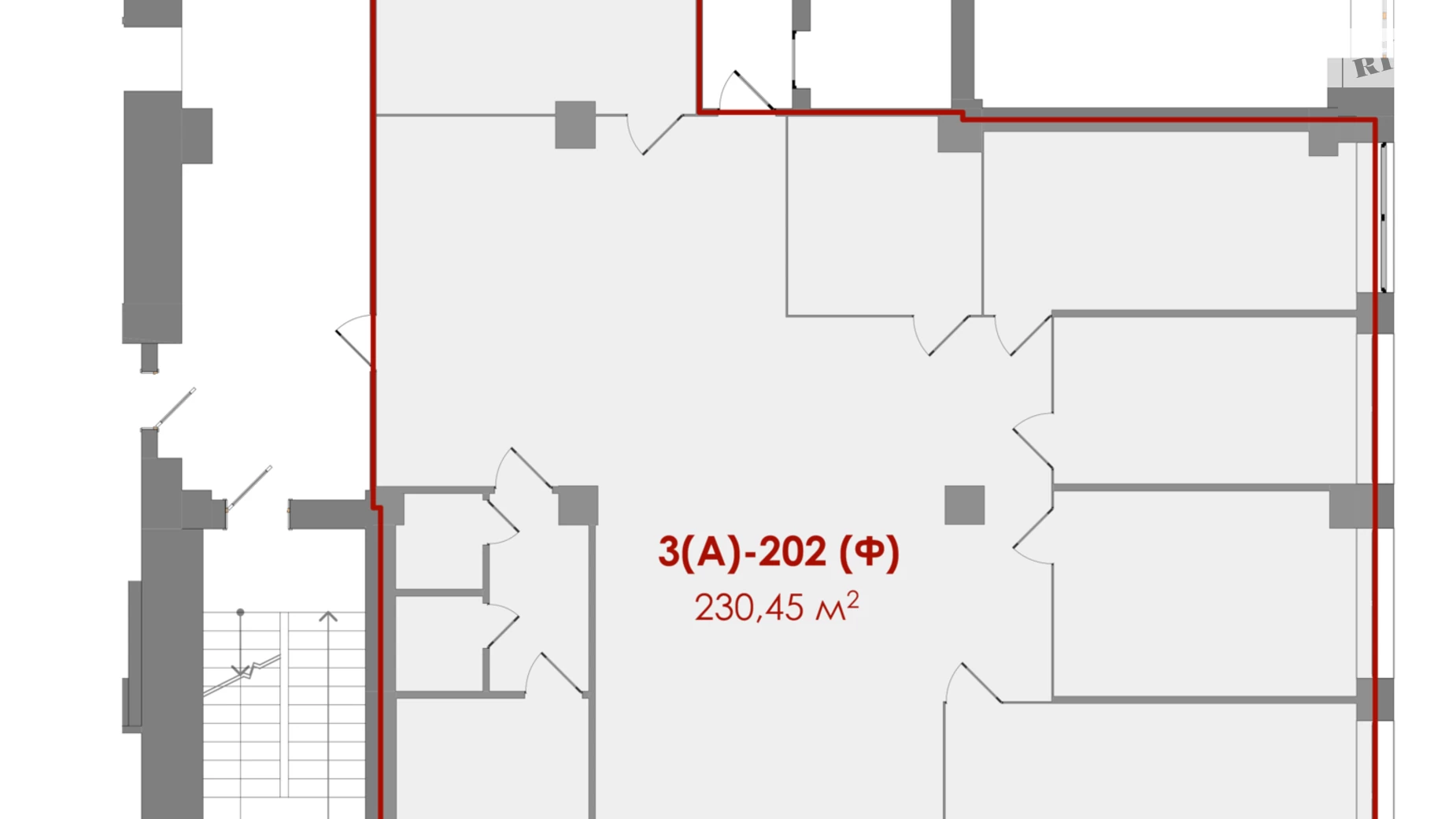 Здається в оренду офіс 230 кв. м в бізнес-центрі, цена: 1150 $ - фото 2
