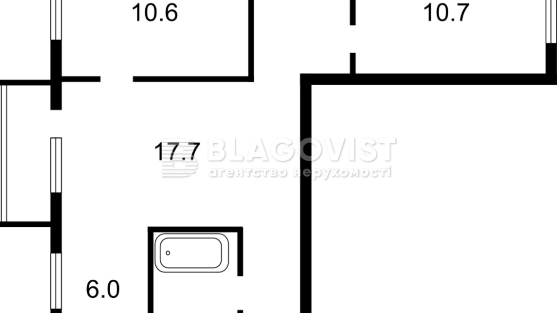 Продается 2-комнатная квартира 57 кв. м в Киеве, просп. Леонида Каденюка(Юрия Гагарина), 3А - фото 2
