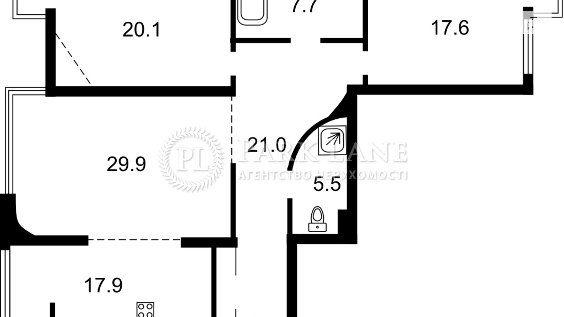 Продається 3-кімнатна квартира 126 кв. м у Києві, просп. Лобановського, 6Г