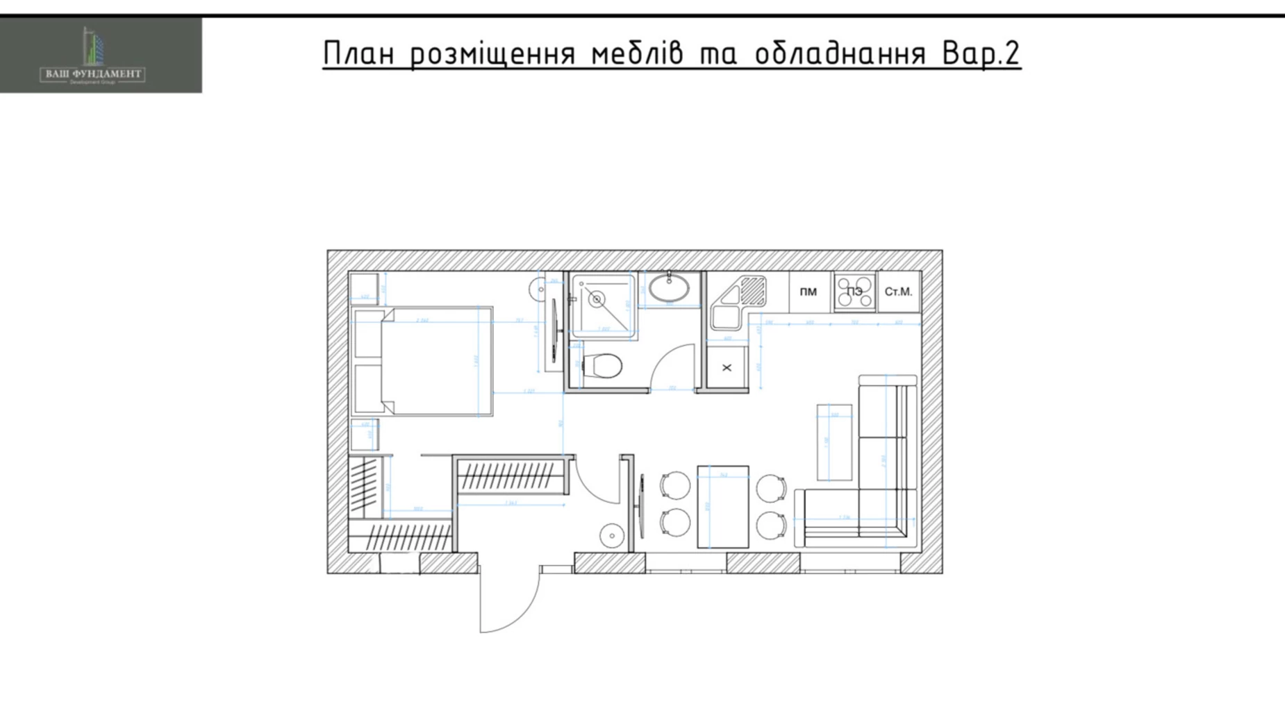 Продается 1-комнатная квартира 34 кв. м в Ирпене