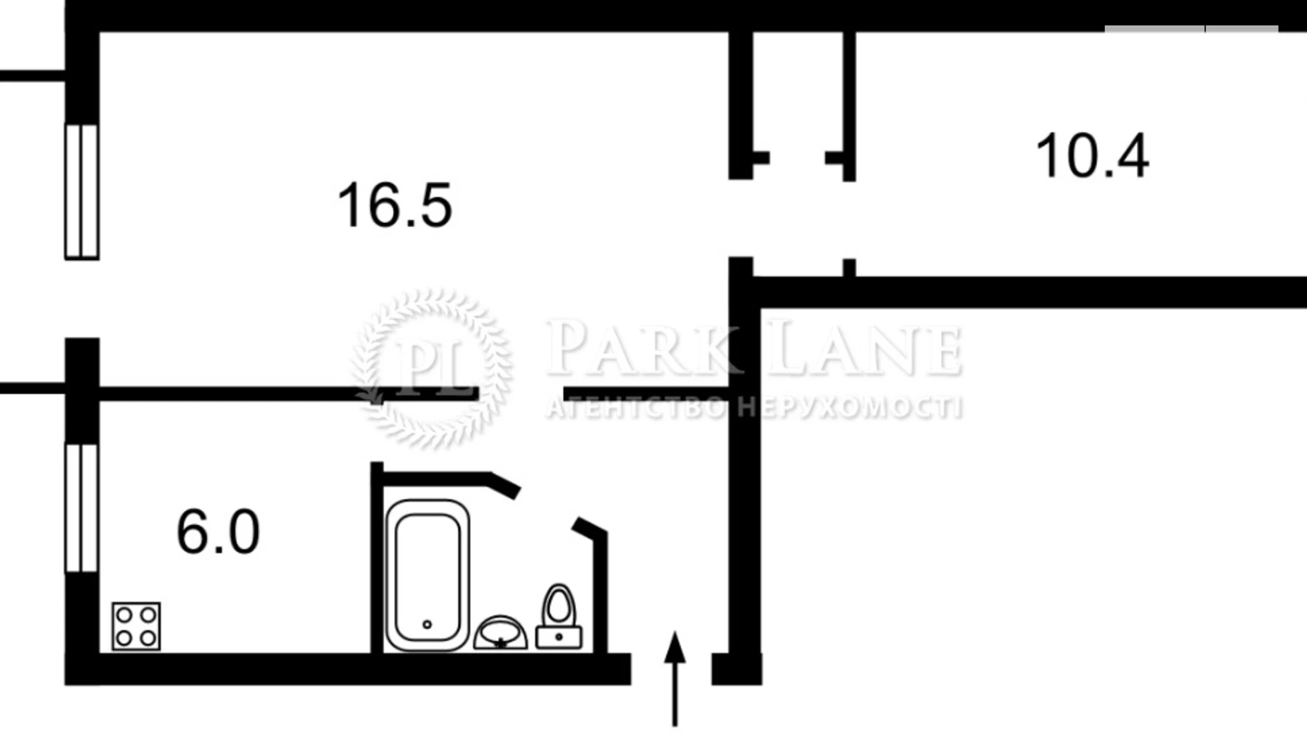 Продается 2-комнатная квартира 43.1 кв. м в Киеве, бул. Леси Украинки, 10А - фото 5