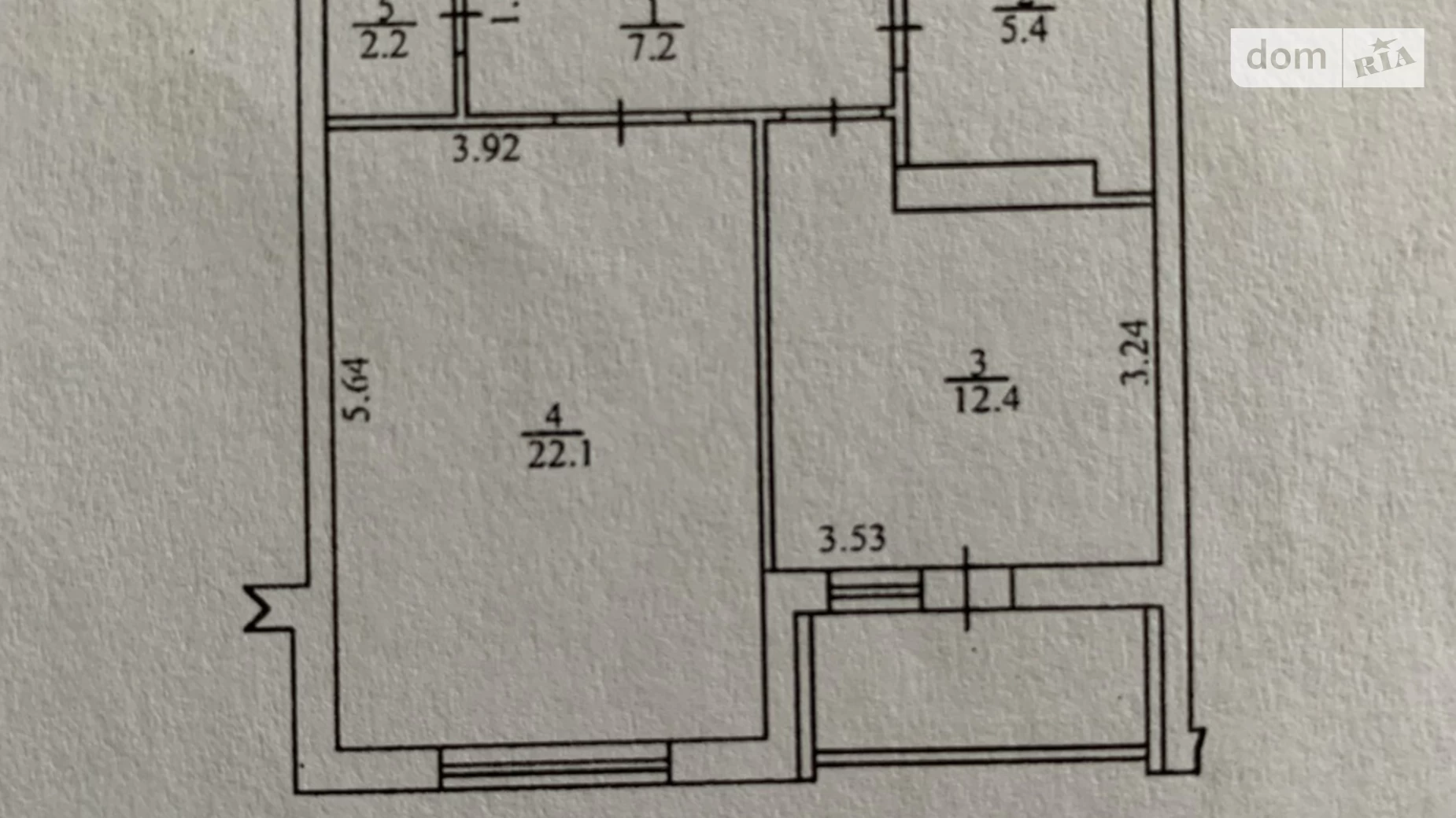 Продається 1-кімнатна квартира 51 кв. м у Києві, просп. Лобановського, 150В