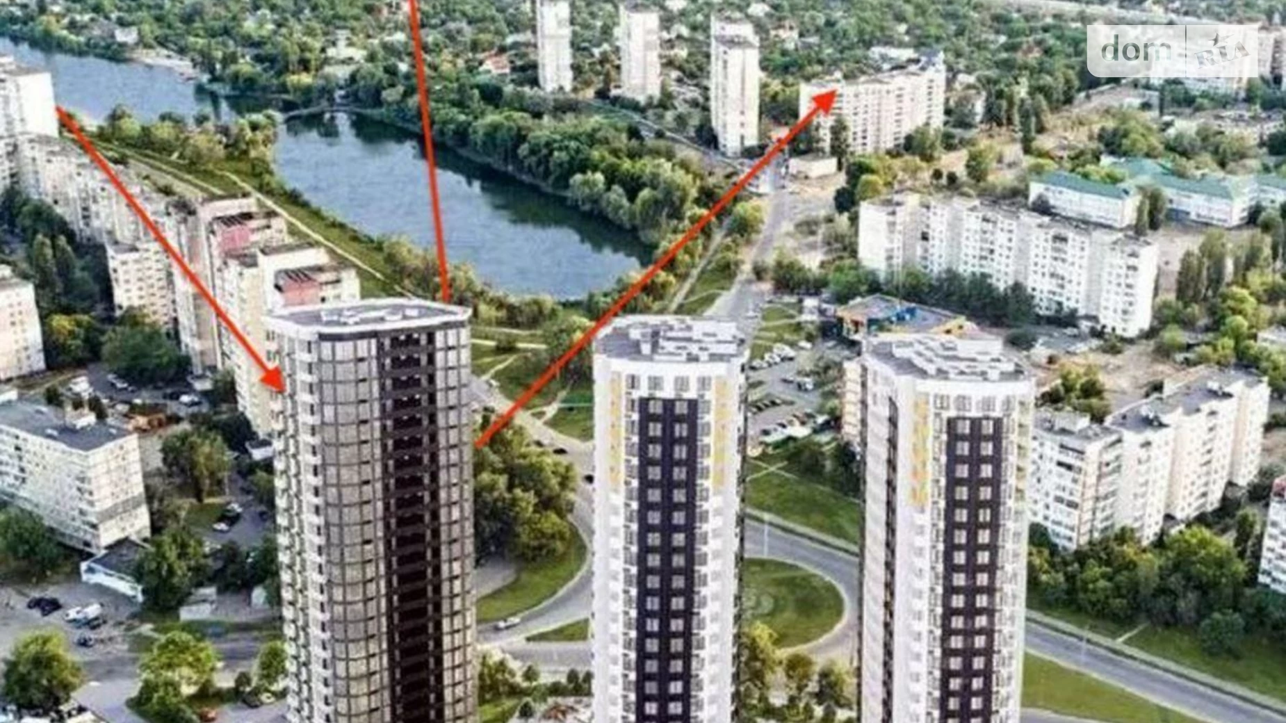 Продается 1-комнатная квартира 43 кв. м в Киеве, ул. Николая Кибальчича, 1Б - фото 3
