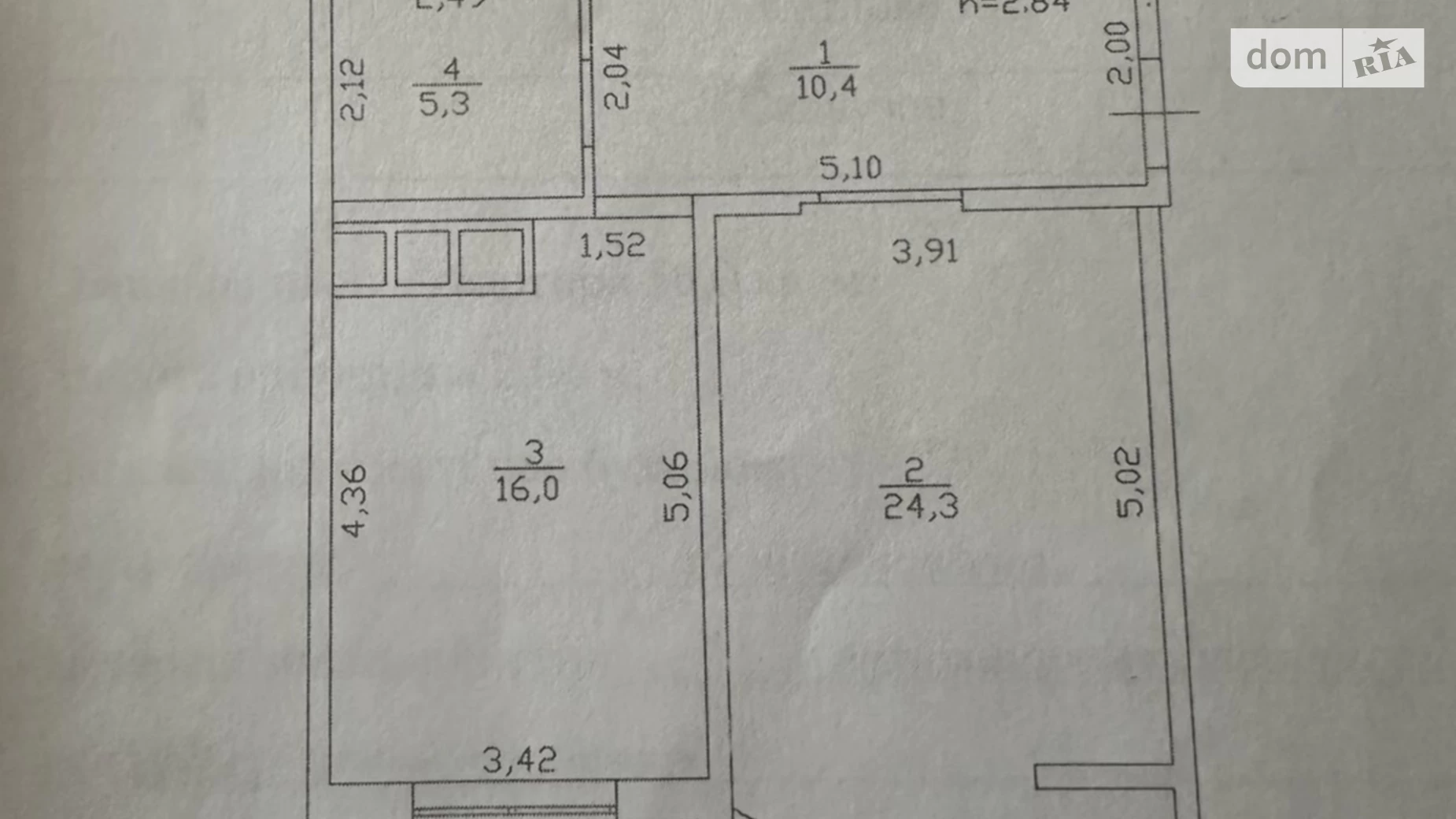 Продается 1-комнатная квартира 57 кв. м в Одессе, ул. Армейская, 11 - фото 2