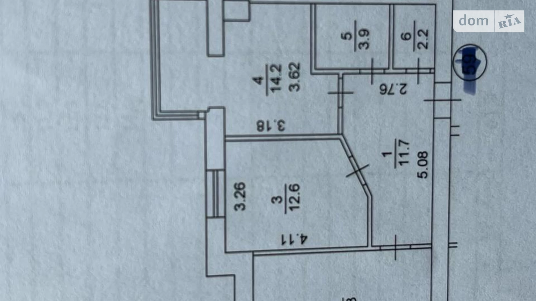 Продається 2-кімнатна квартира 61 кв. м у Гостомелі, вул. Свято-Покровська, 73Б/7