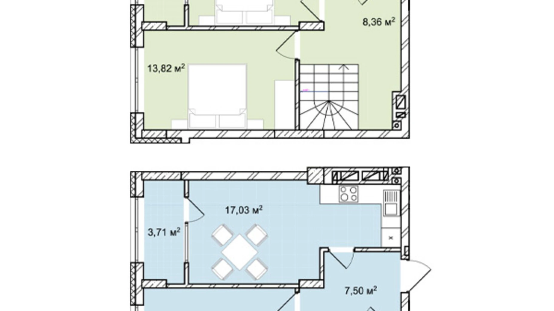 Продається 3-кімнатна квартира 85.99 кв. м у Львові - фото 2