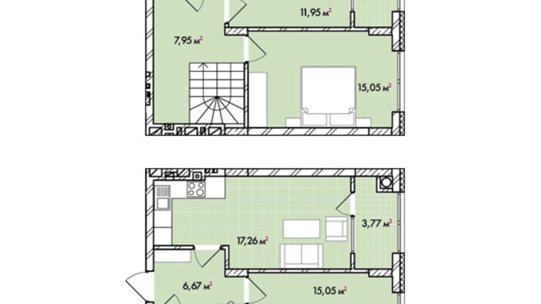Продается 3-комнатная квартира 87.2 кв. м в Львове, ул. Венгерская, 12 - фото 2