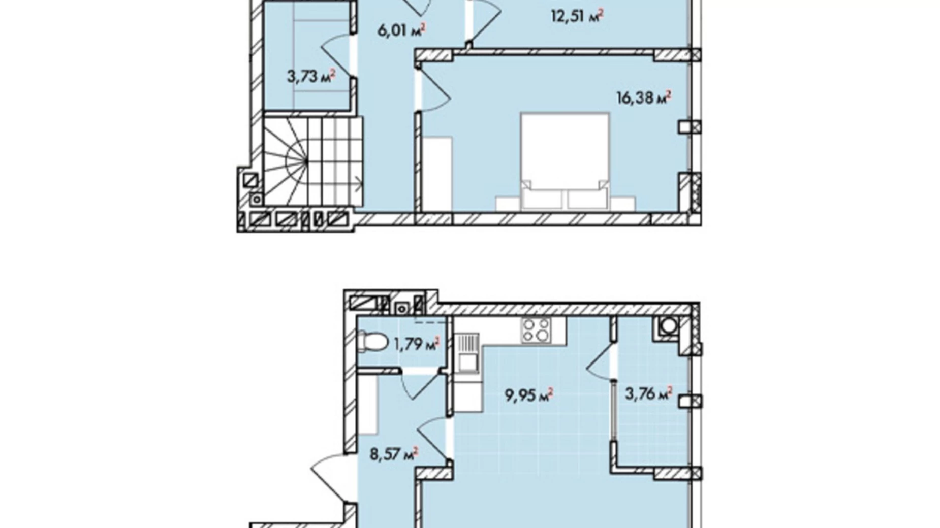 Продается 2-комнатная квартира 82.8 кв. м в Львове, ул. Венгерская, 12 - фото 2