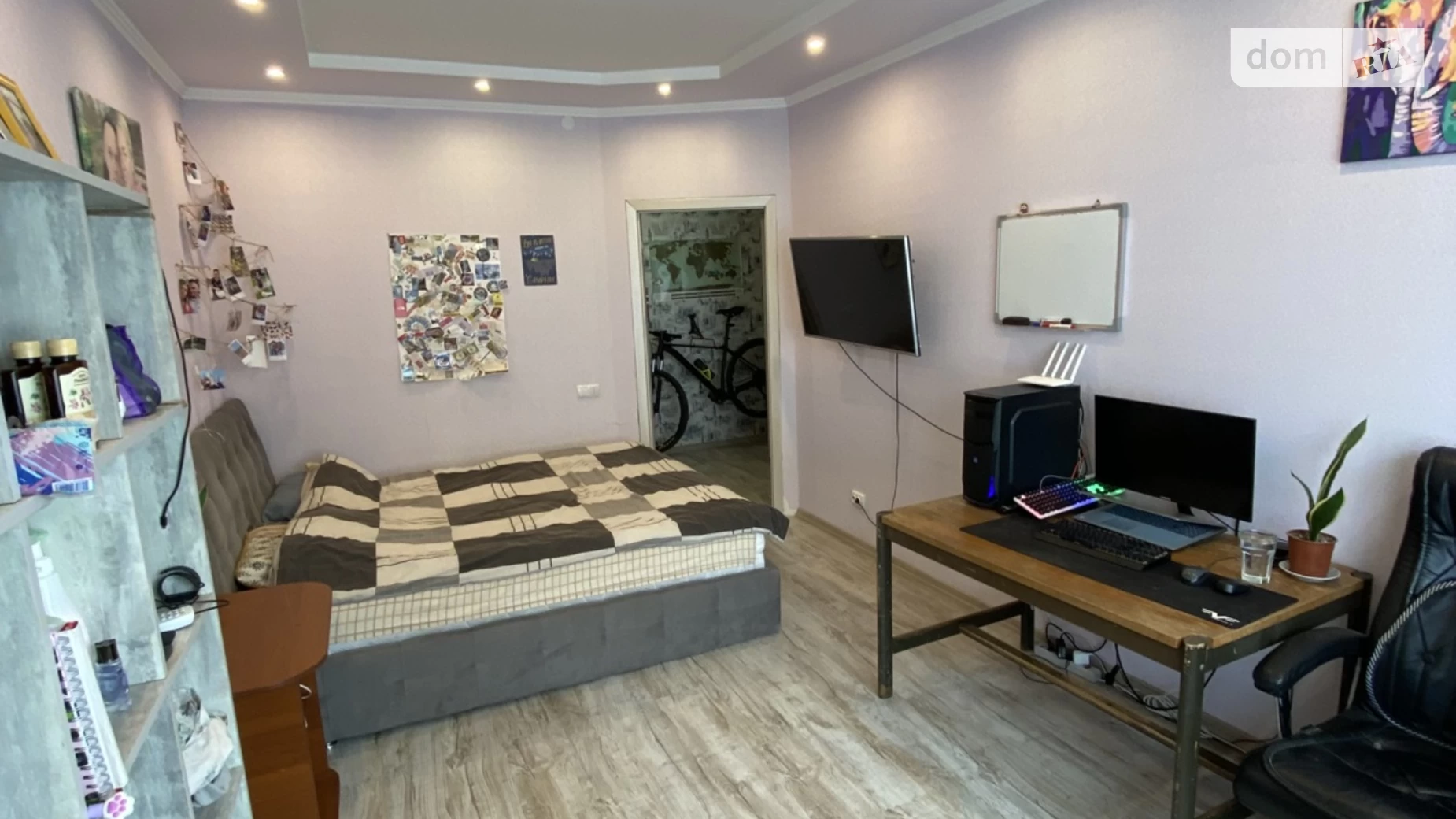 Продается 1-комнатная квартира 40 кв. м в Рассошенцах