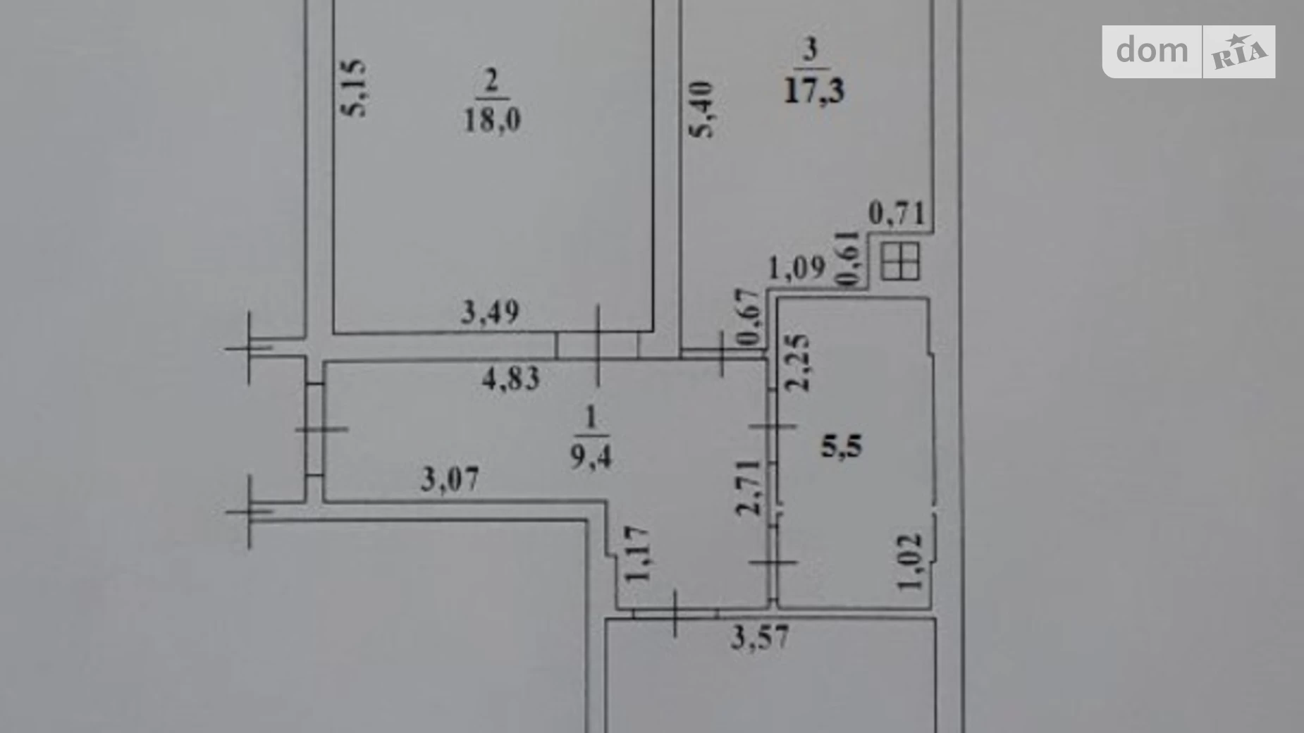 Продается 2-комнатная квартира 71 кв. м в Одессе, мас. Радужный, 20 - фото 3