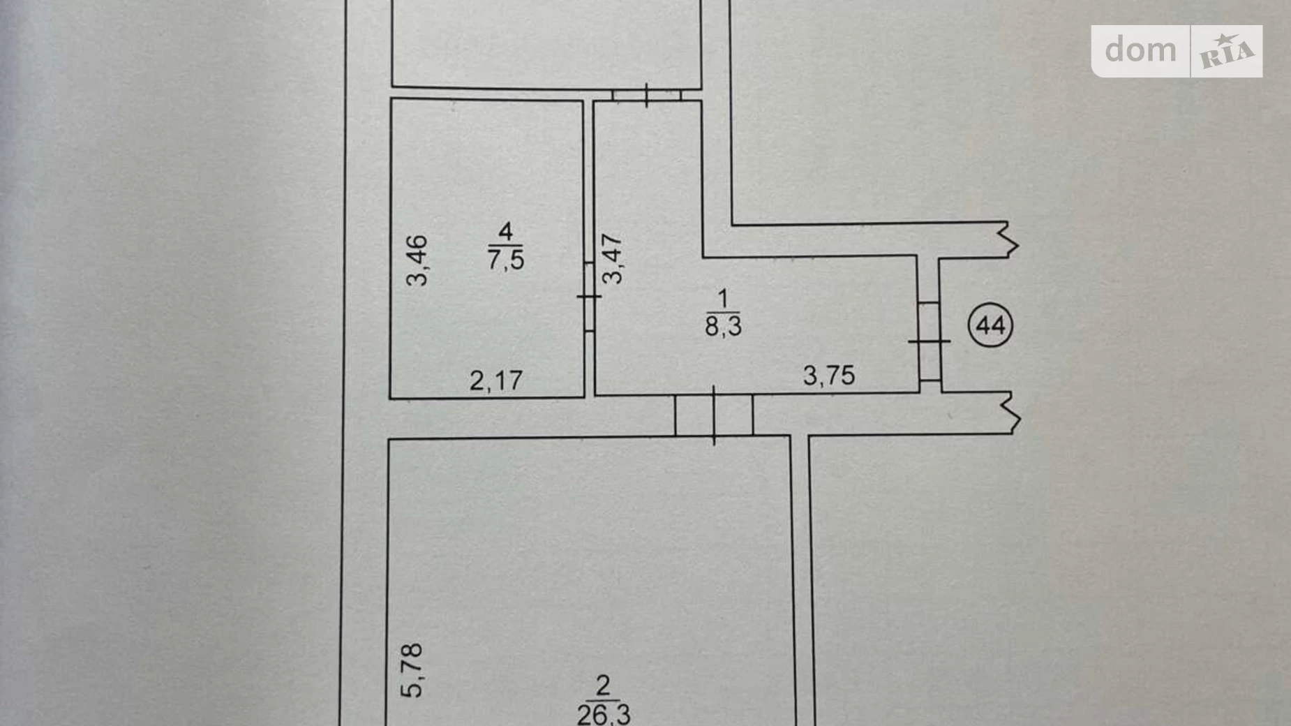 Продается 2-комнатная квартира 64.9 кв. м в Днепре, ул. Мольера, 77 - фото 3