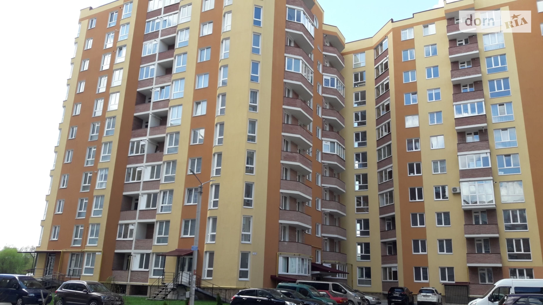 1-комнатная квартира 44 кв. м в Тернополе