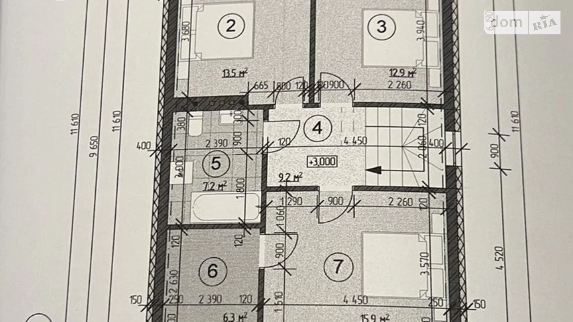 Продается дом на 2 этажа 126 кв. м с террасой, цена: 85000 $ - фото 5