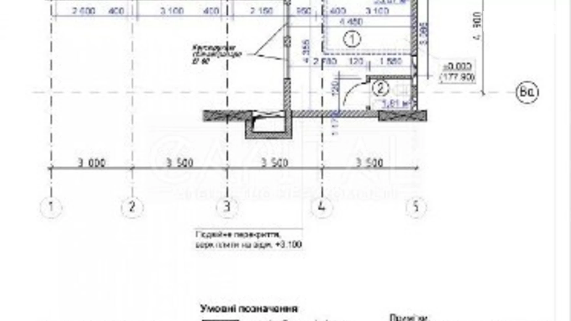 Сдается в аренду помещения свободного назначения 40.04 кв. м в 19-этажном здании, цена: 1090 $ - фото 3