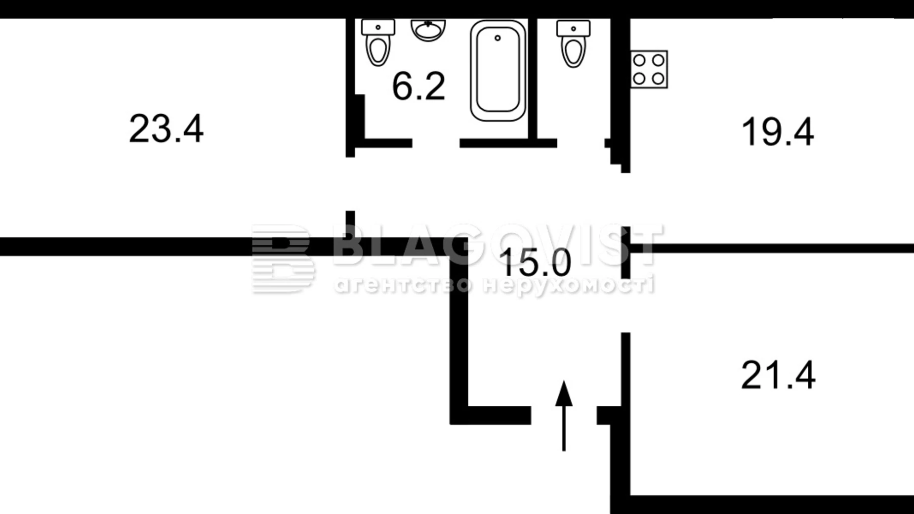 Продается 2-комнатная квартира 90 кв. м в Киеве, ул. Михаила Бойчука, 19А - фото 5