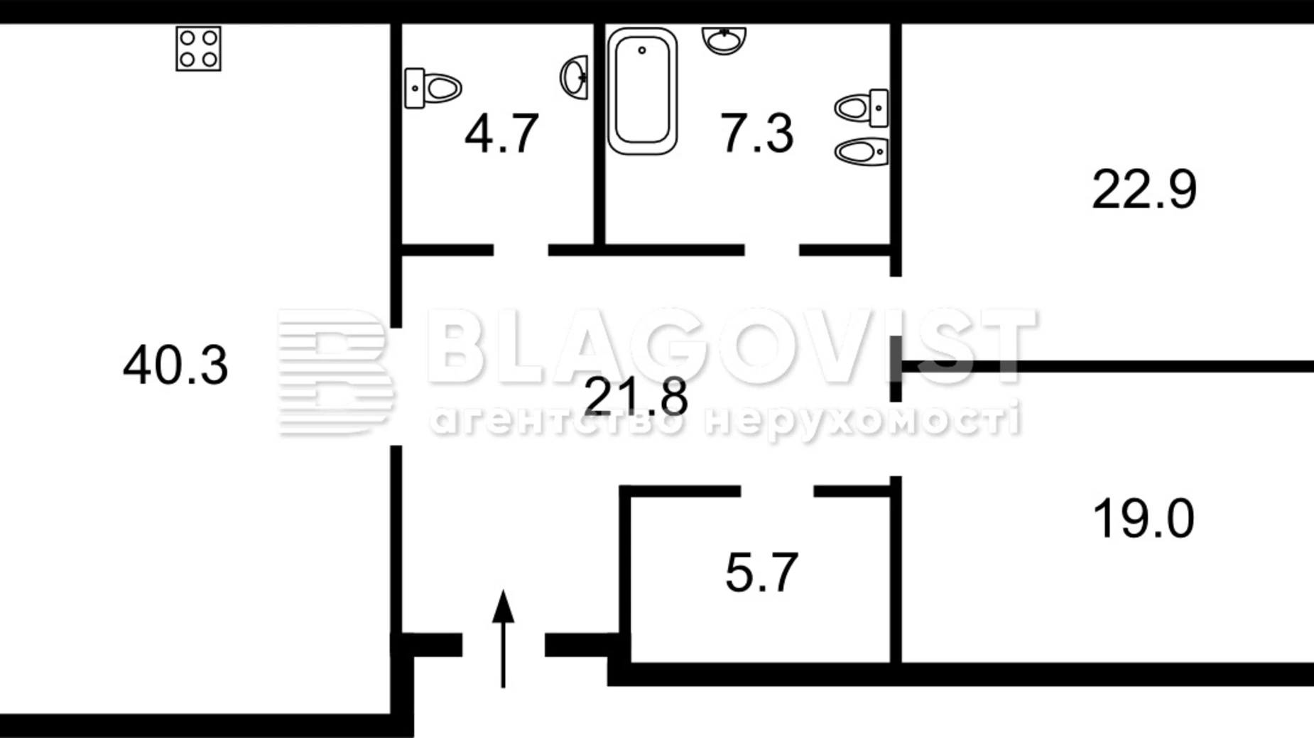 Продается 3-комнатная квартира 126 кв. м в Киеве, ул. Михаила Бойчука, 19А - фото 3