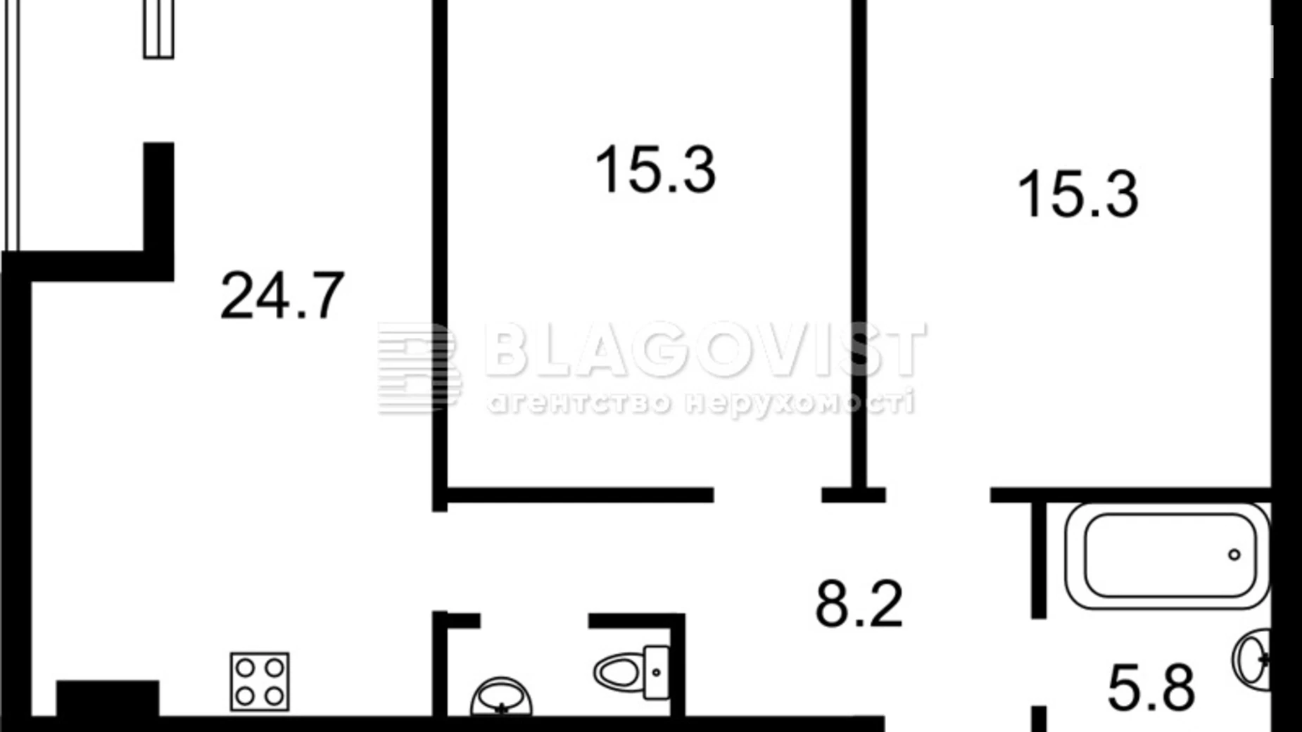 Продается 2-комнатная квартира 75 кв. м в Киеве, пер. Новопечерский, 5/4 - фото 2