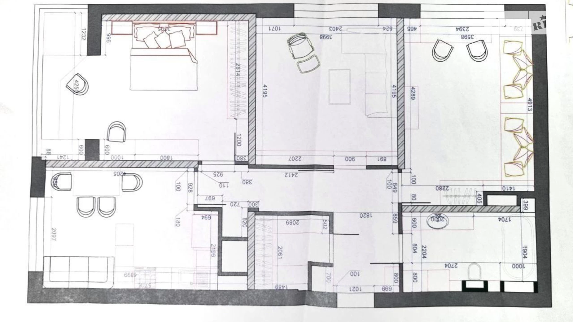 Продається 3-кімнатна квартира 86.6 кв. м у Одесі, вул. Варненська, 27А/2 - фото 2