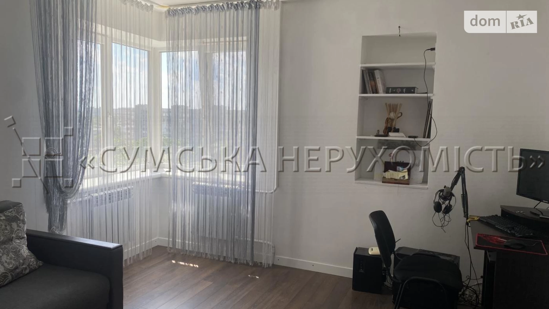 Продается 1-комнатная квартира 38 кв. м в Сумах, ул. Харьковская