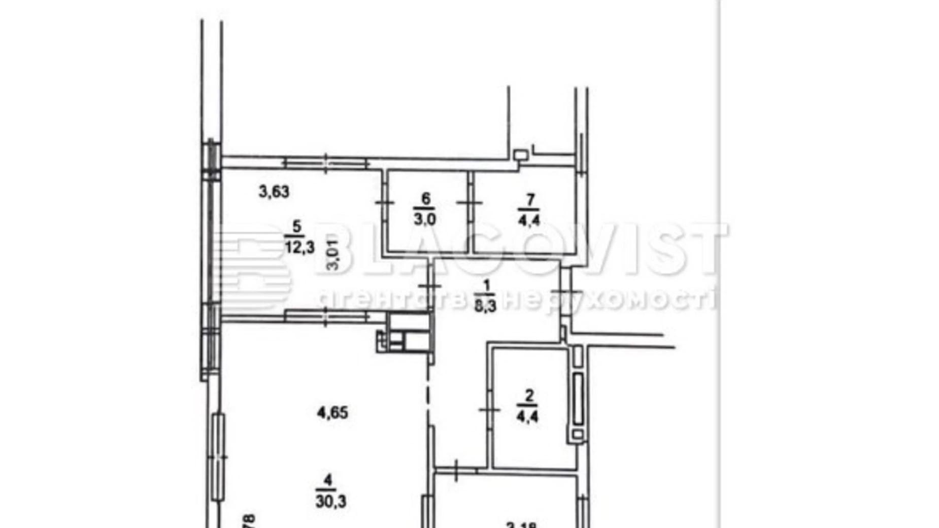 Продається 2-кімнатна квартира 134 кв. м у Києві, пров. Ужгородський, 4/1 - фото 3