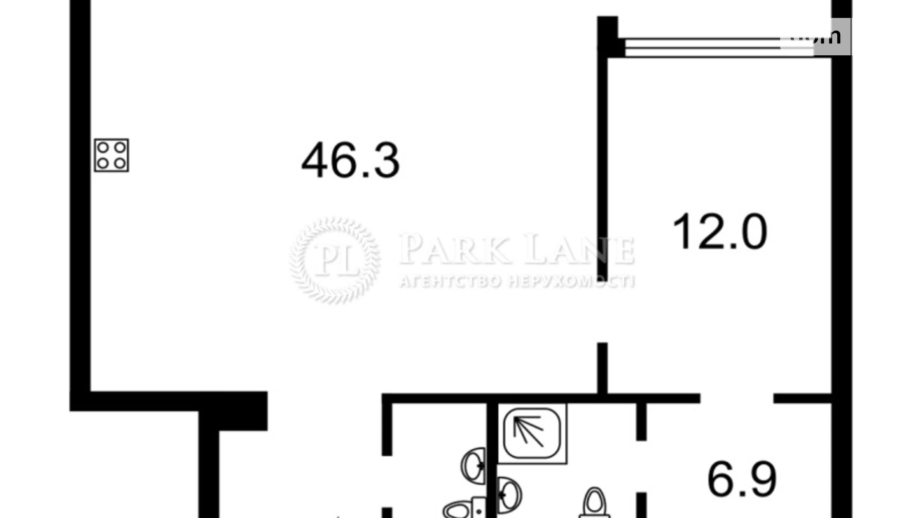 Продается 2-комнатная квартира 71.3 кв. м в Киеве, ул. Ивана Федорова - фото 3