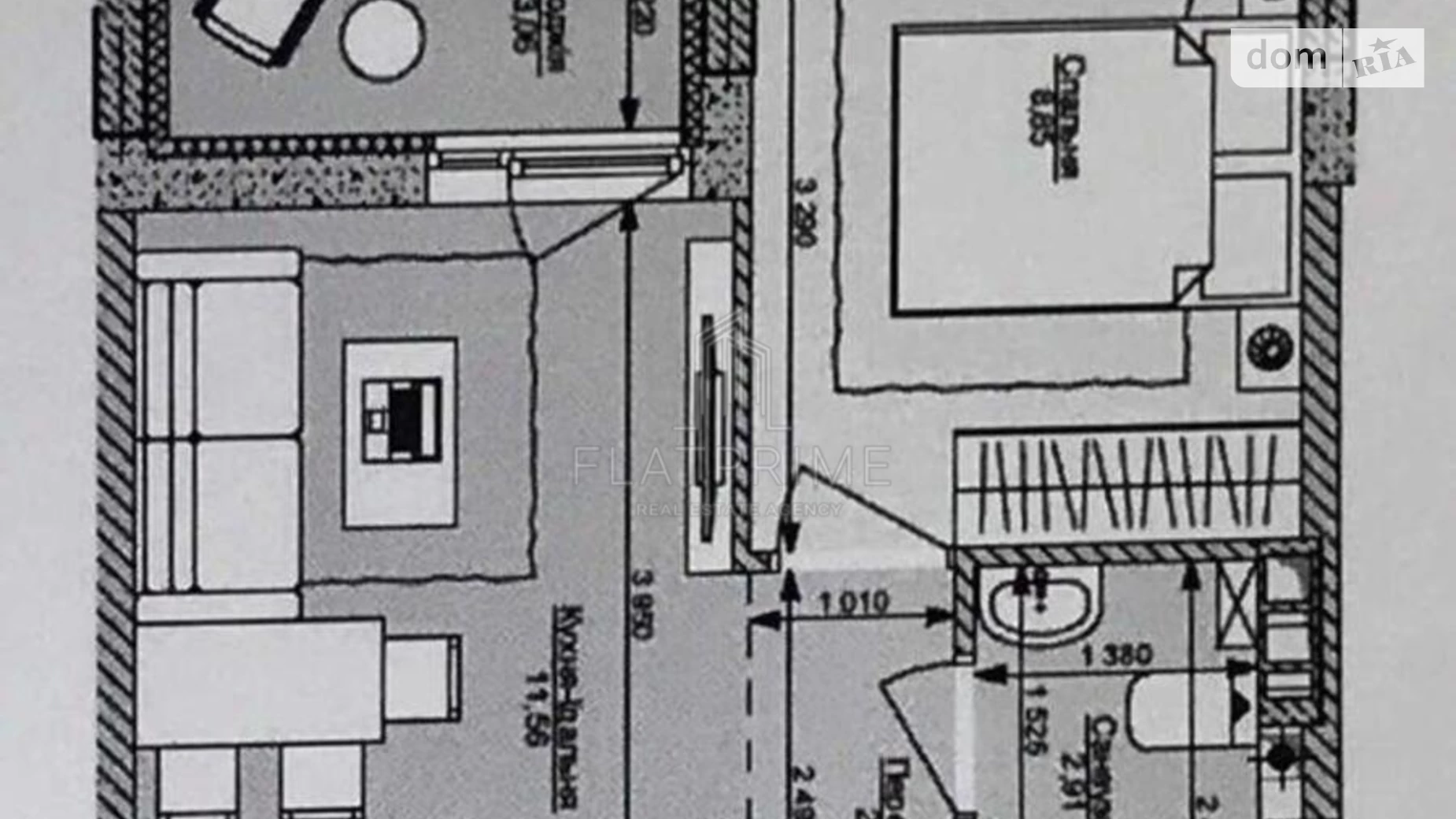 Продается 1-комнатная квартира 30 кв. м в Киеве, ул. Салютная, 2Б - фото 4