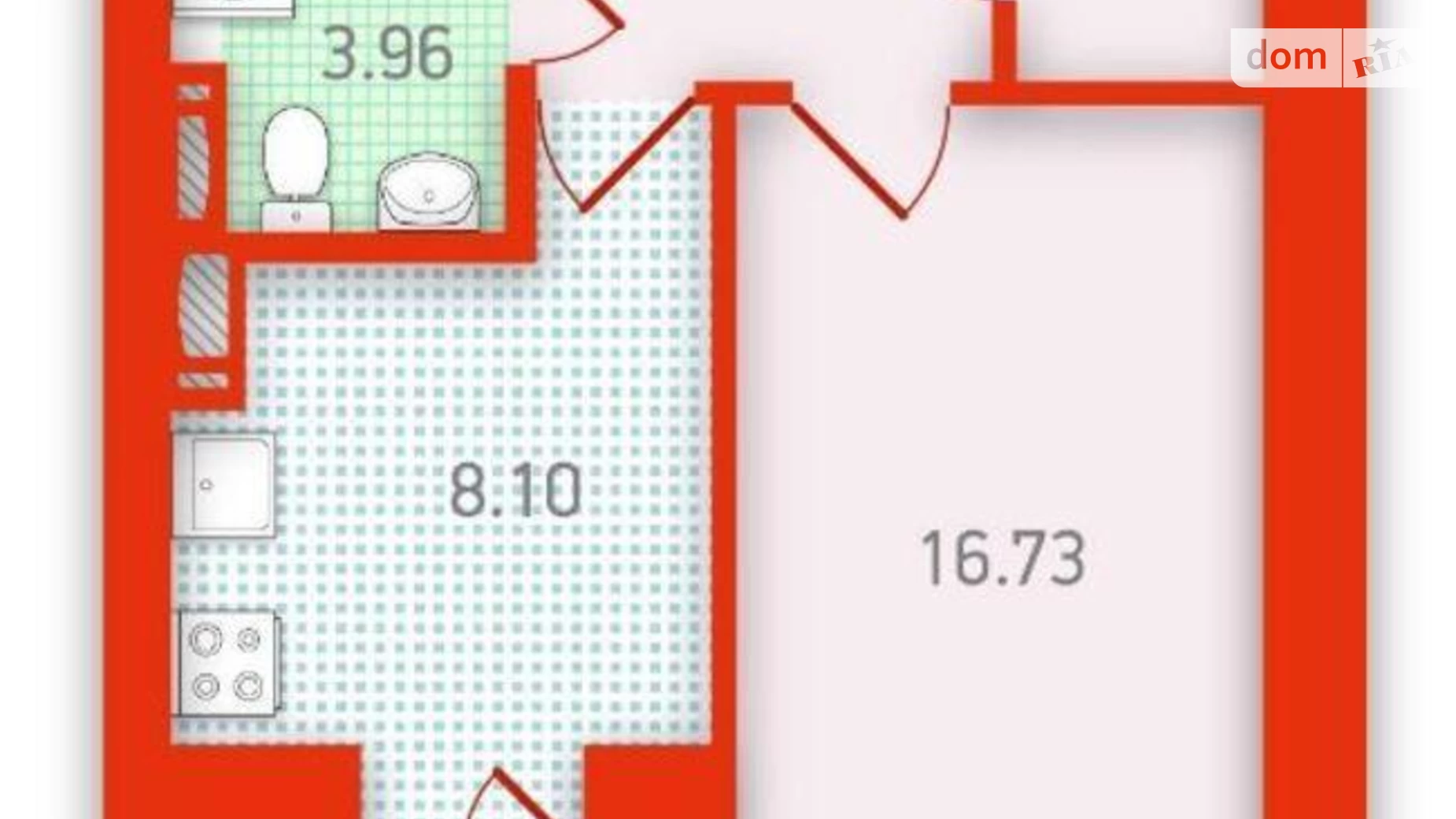 Продается 1-комнатная квартира 37 кв. м в Киеве, ул. Бориспольская, 18 - фото 2